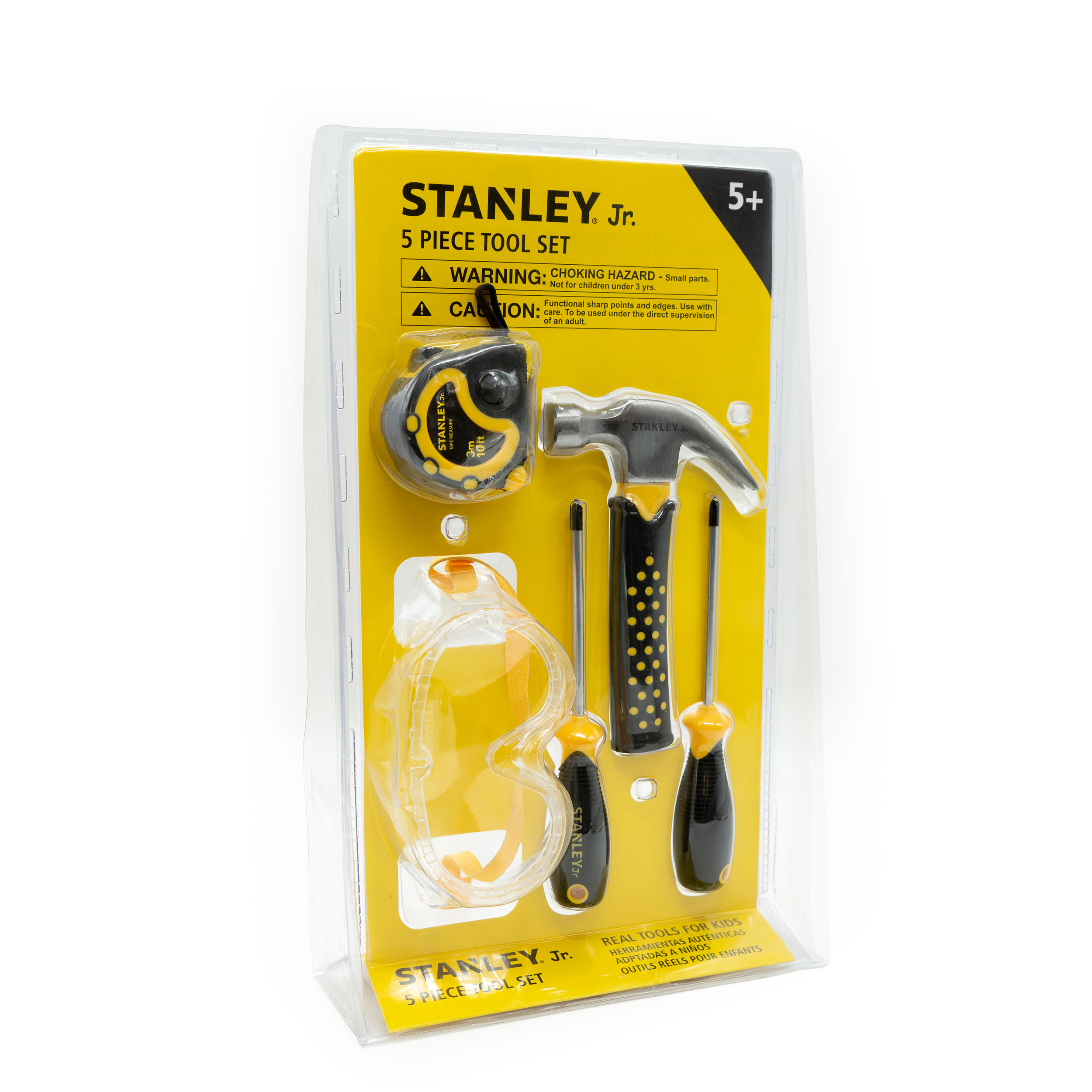 product: Stanley Jr. Toolset, 5 PC Set shown