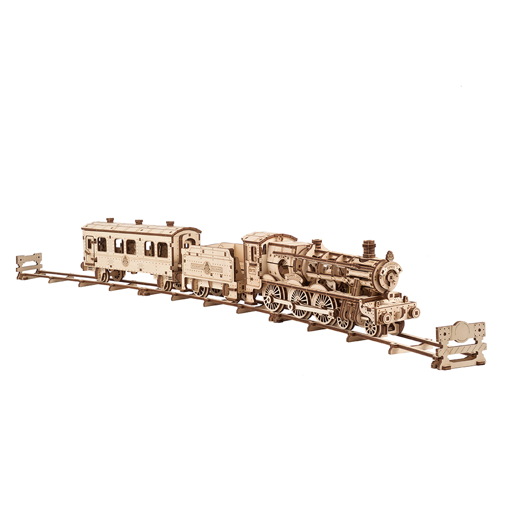 product: UGears Hogwarts Express Wooden Craft Kit shown