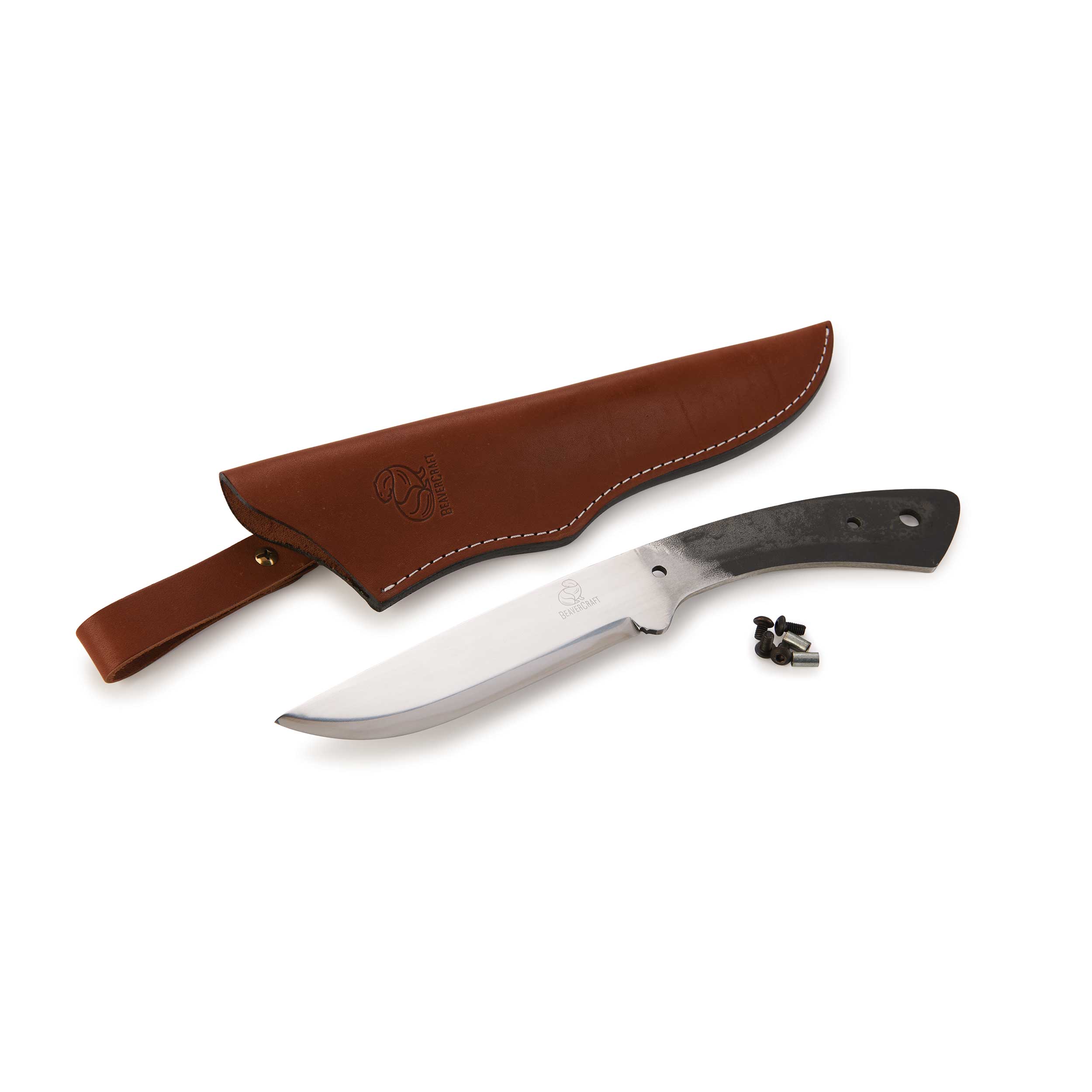 product: Beavercraft Dune Fixed Blade Bushcraft Knife for Hunting and Fishing - 10-1/2
