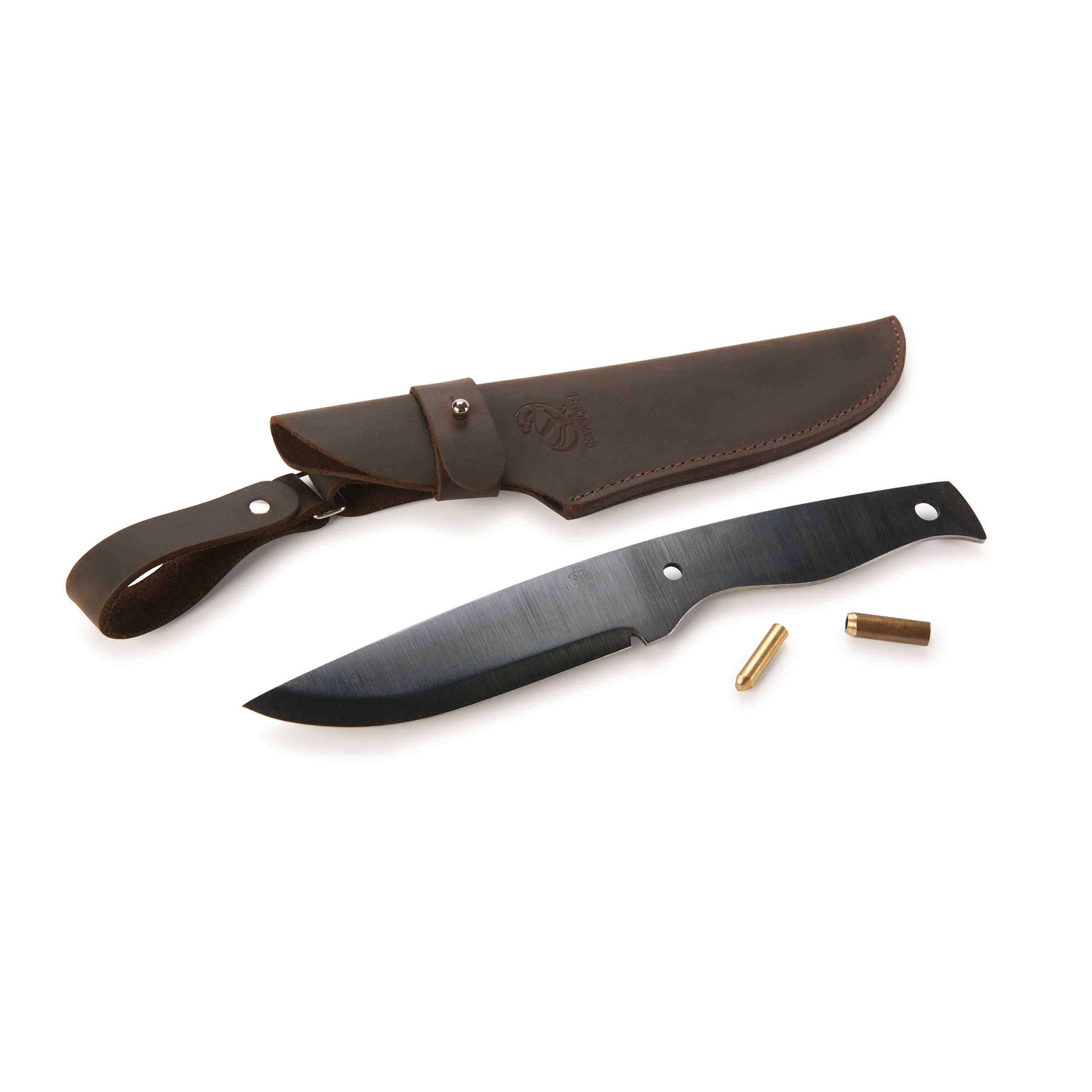product: Beavercraft Nightfall Fixed Blade Bushcraft Knife for Hunting and Fishing - 9-5/8