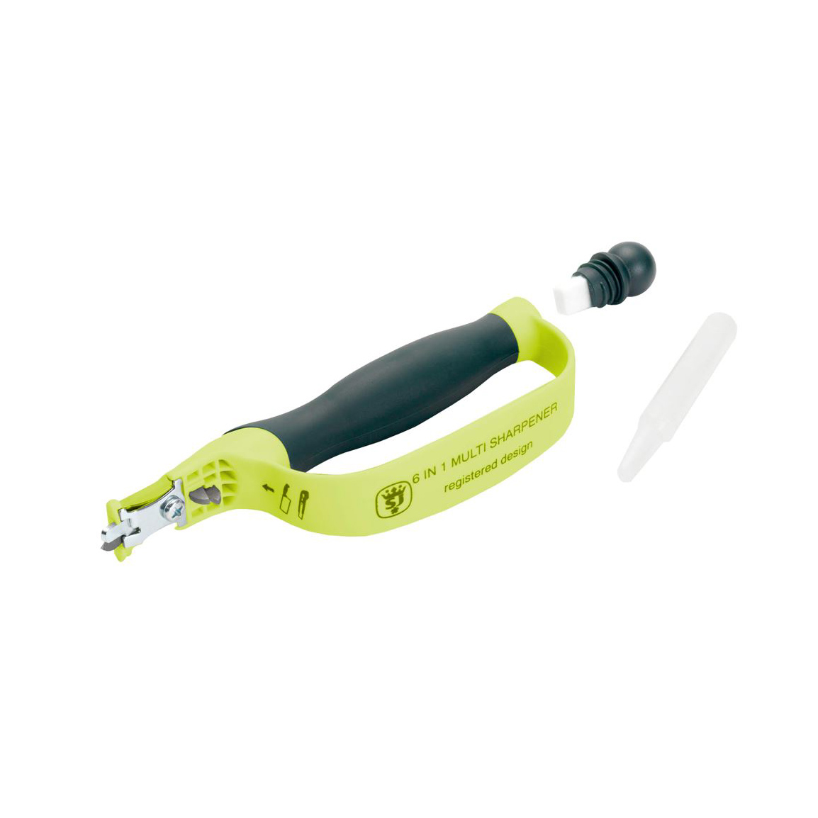 product: Spear & Jackson Kew Gardens Razorsharp 6 in 1 Blade Sharpener shown