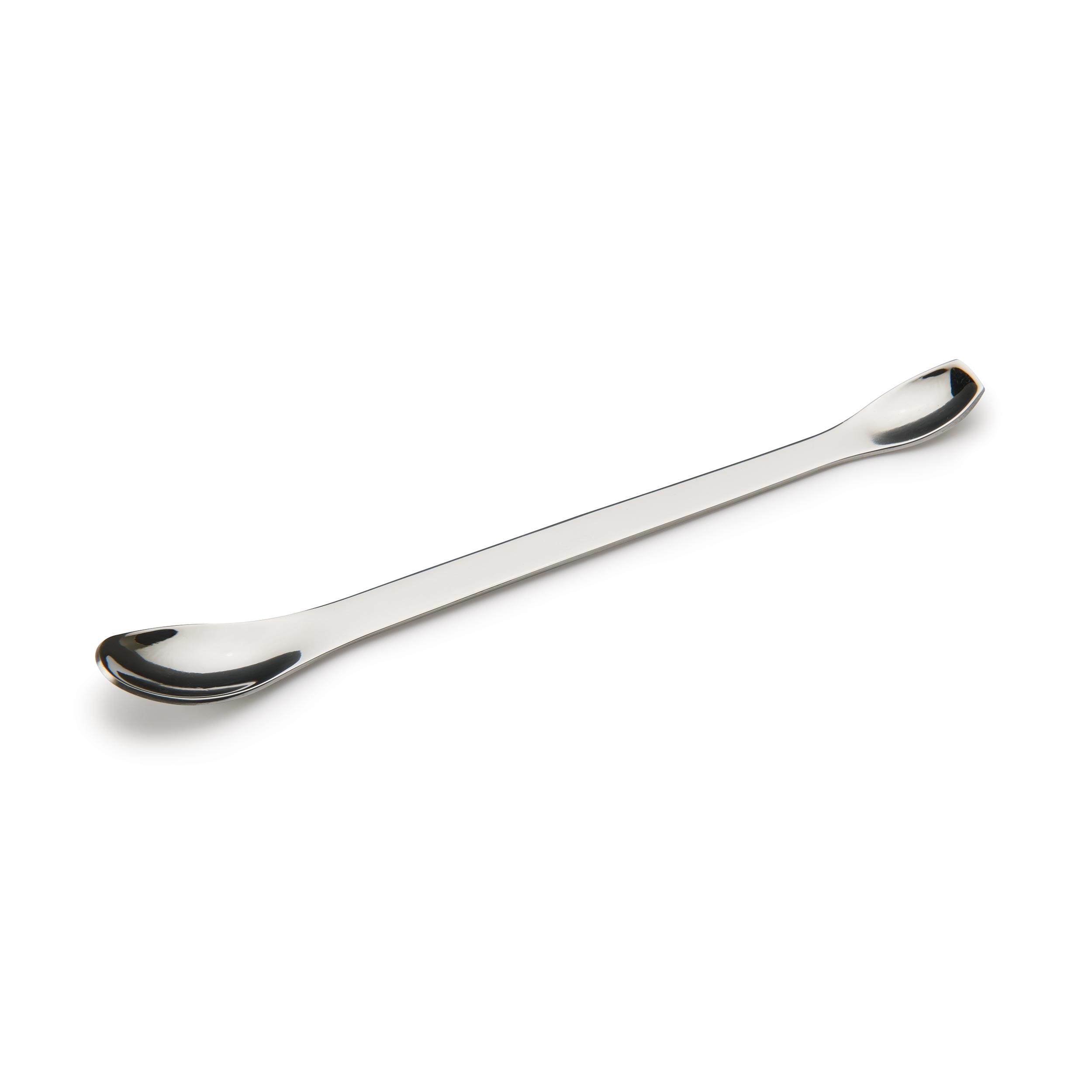 product: WoodRiver Stainless Steel Double-Headed Spoon shown