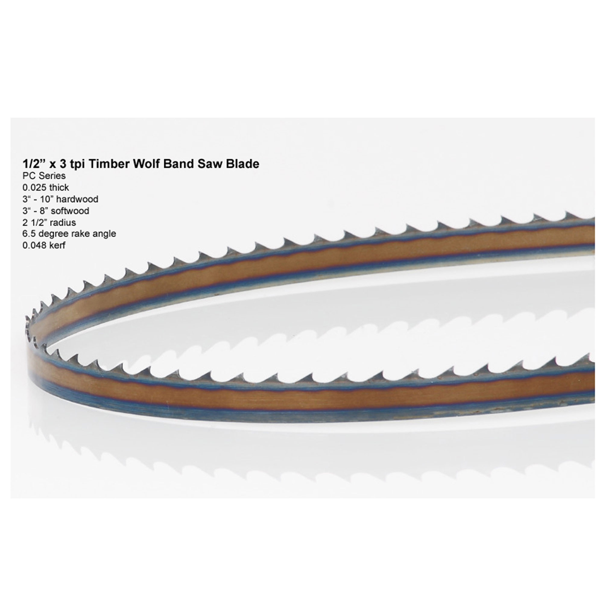 product: Timber Wolf Bandsaw Blade - 131-1/2