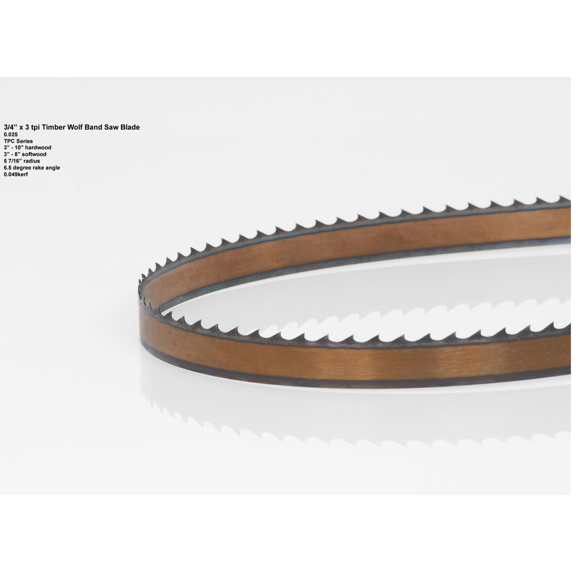 product: Timber Wolf Bandsaw Blade - 131-1/2