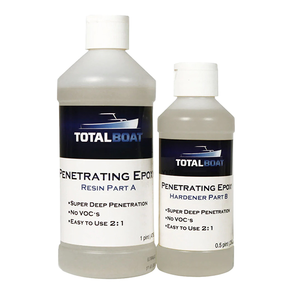 product: TotalBoat Penetrating Epoxy Sealer Kit - Pint shown