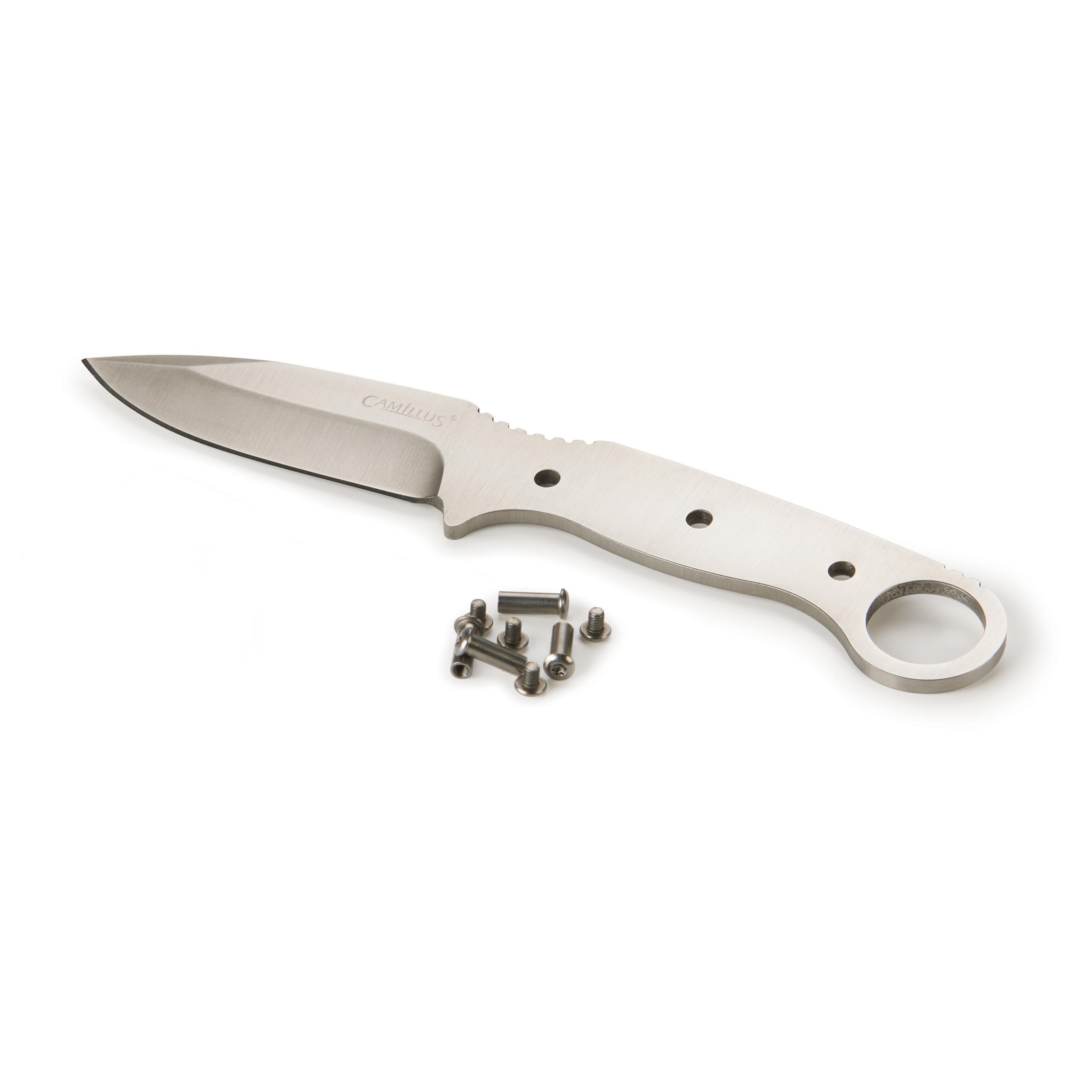 product: Camillus Galway Fixed Blade Knife for Hunting and Fishing - Unfinished Kit shown