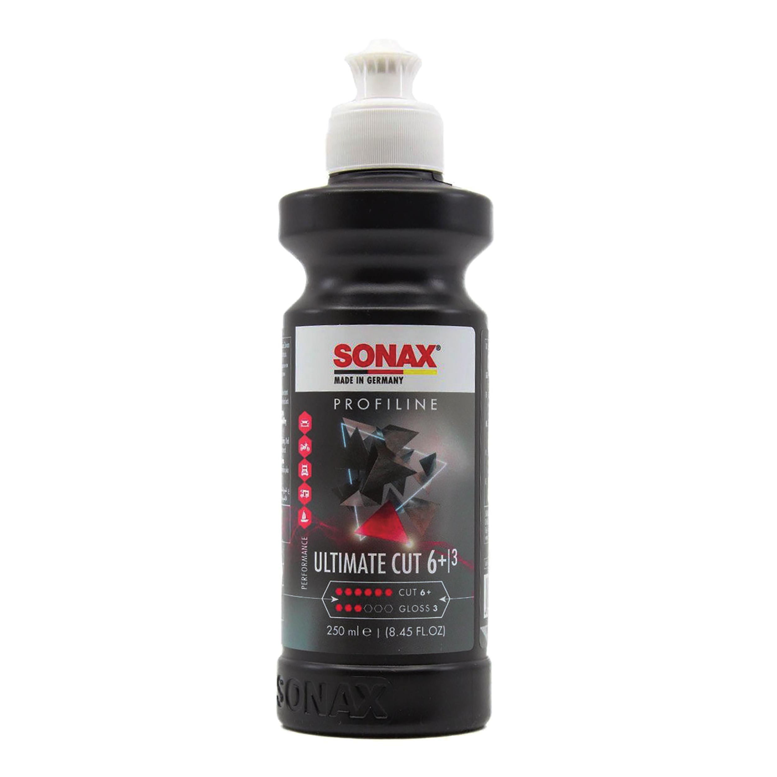 product: Sonax USA Ultimate Cut - Red - 250 ml shown