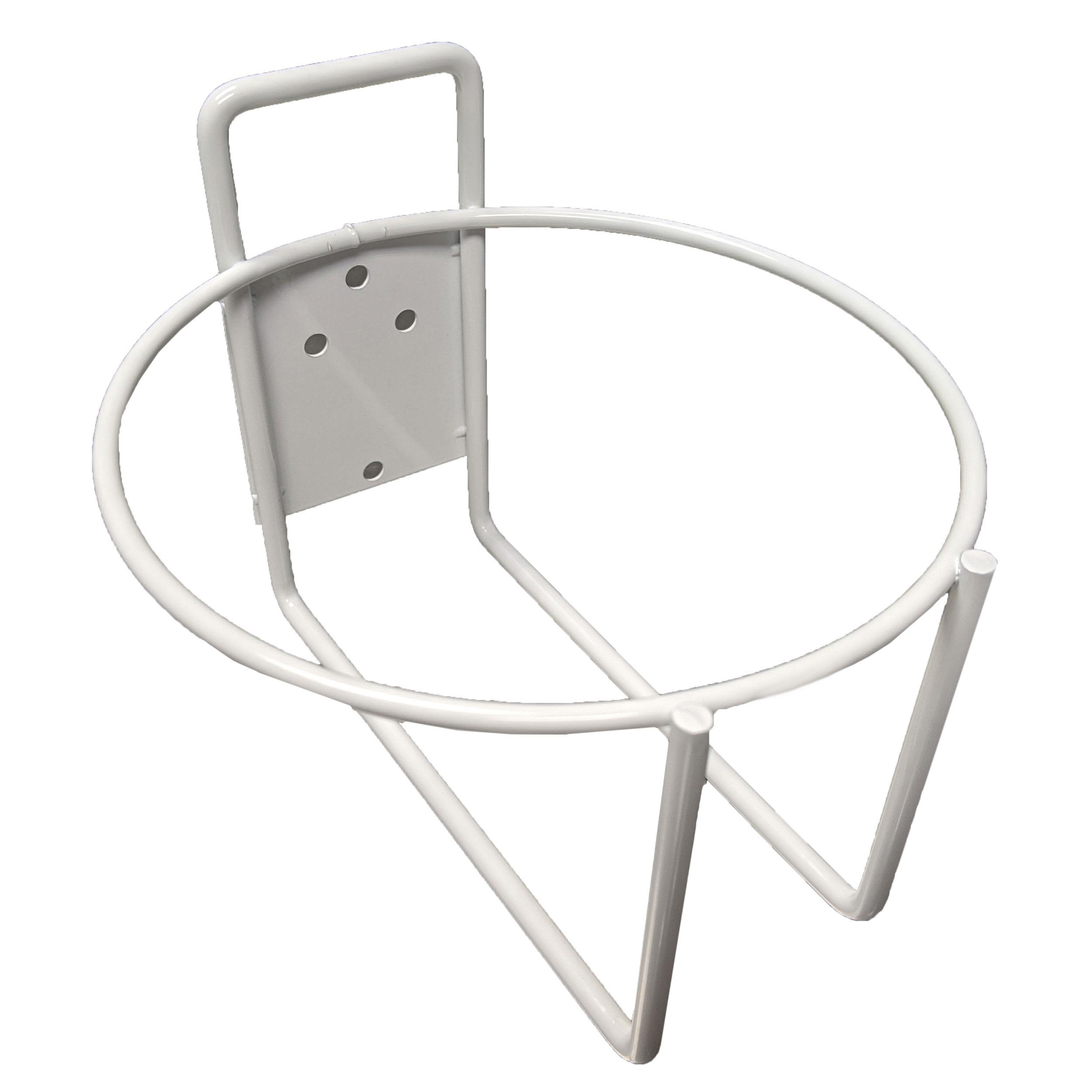 product: c2M Wall Mounted Gallon Jug Holder - White shown