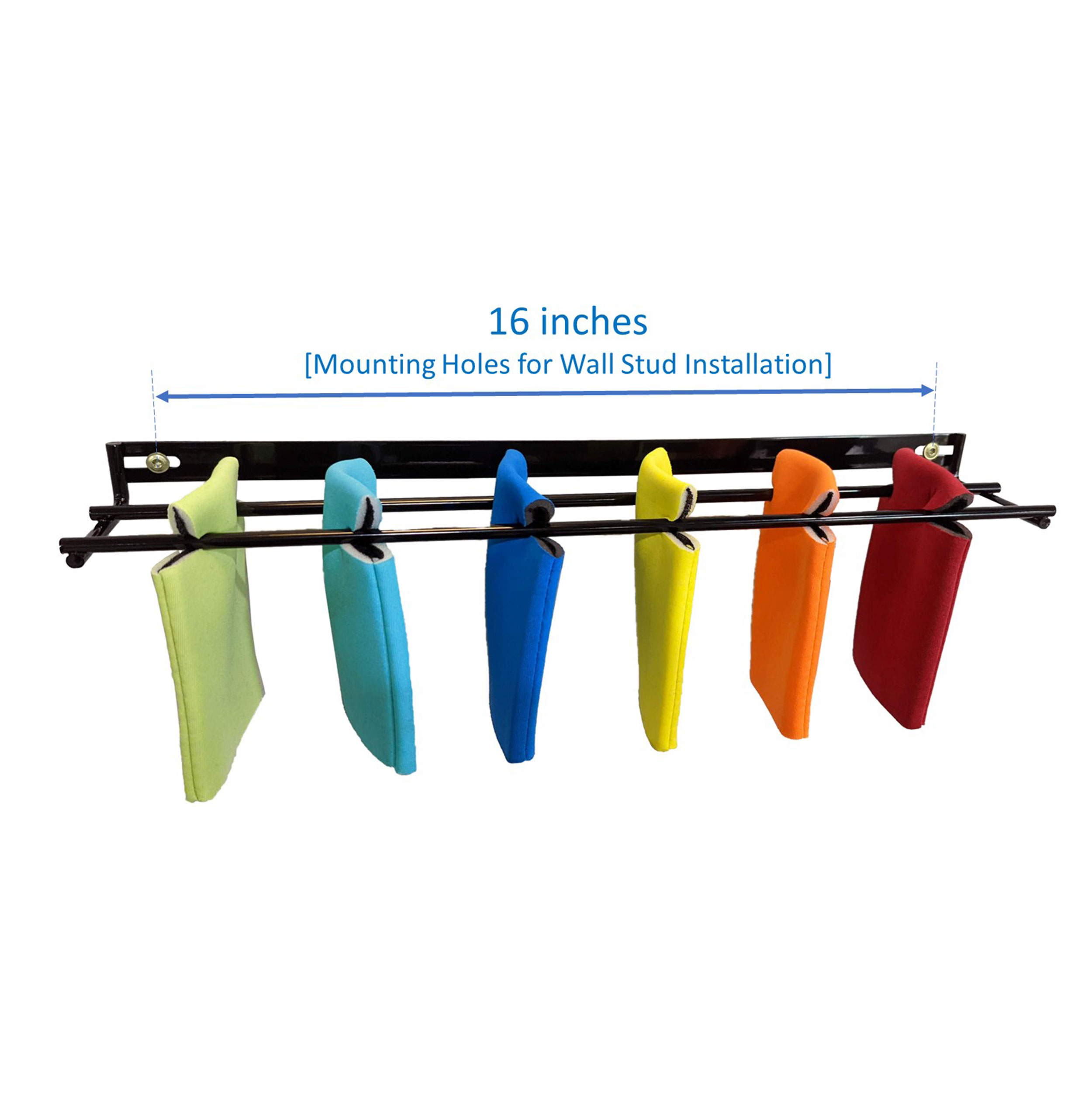 product: c2M Coozie Rack - Black shown