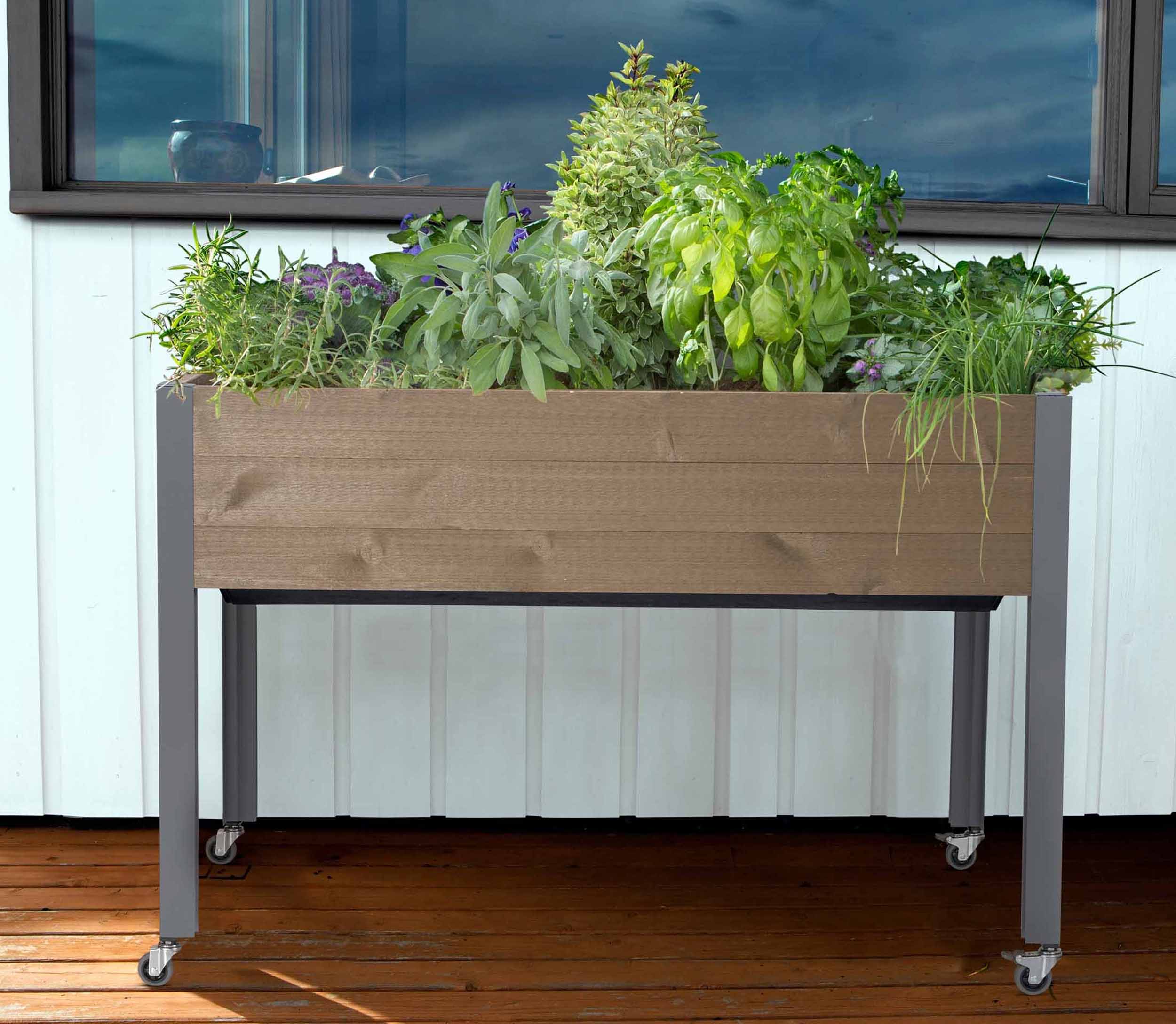 product: CedarCraft CedarCraft Self-Watering Elevated Planter (21
