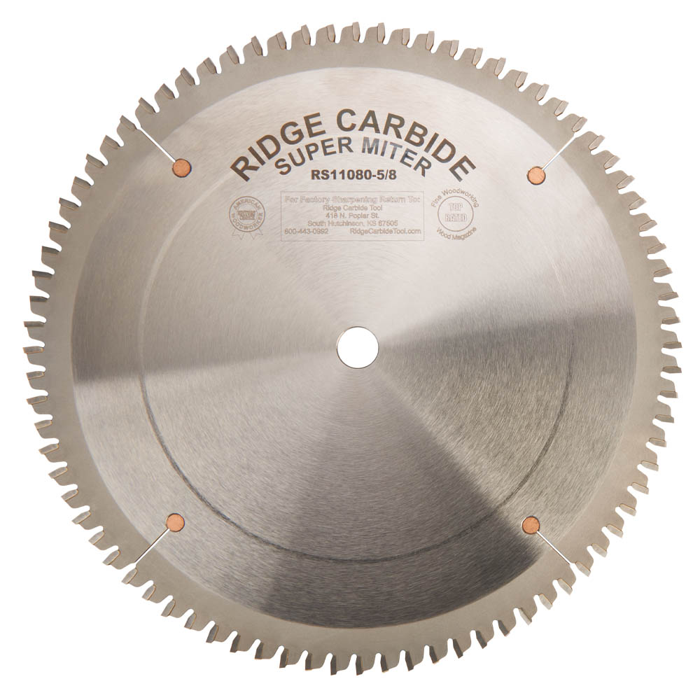 product: Ridge Carbide RS1000 Super Miter Saw Blade - 10