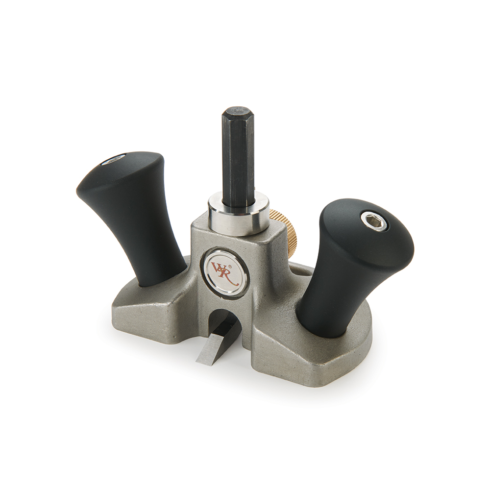 product: WoodRiver Router Plane shown
