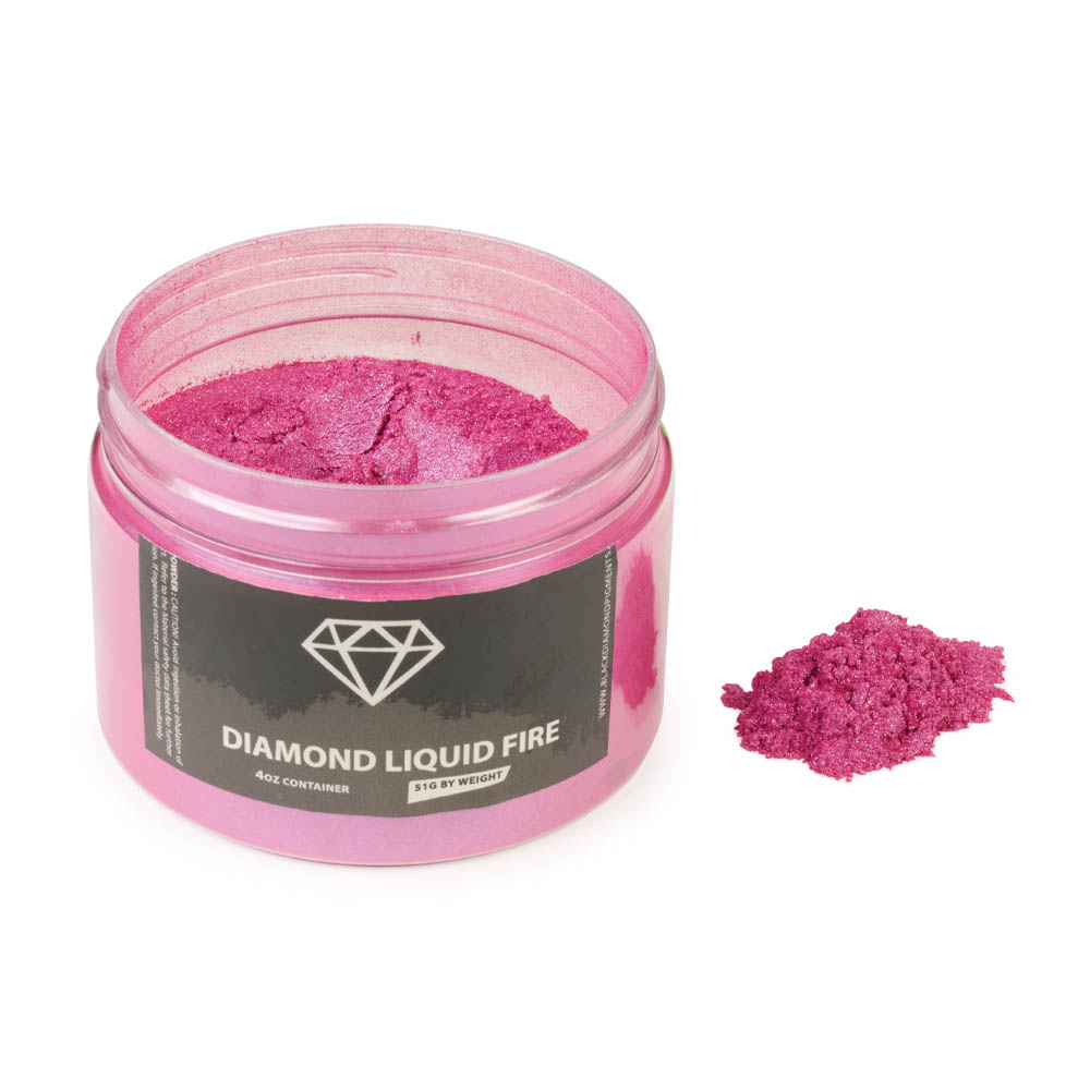 product: Black Diamond Pigments Mica Powder - Diamond Liquid Fire - 51 Grams shown
