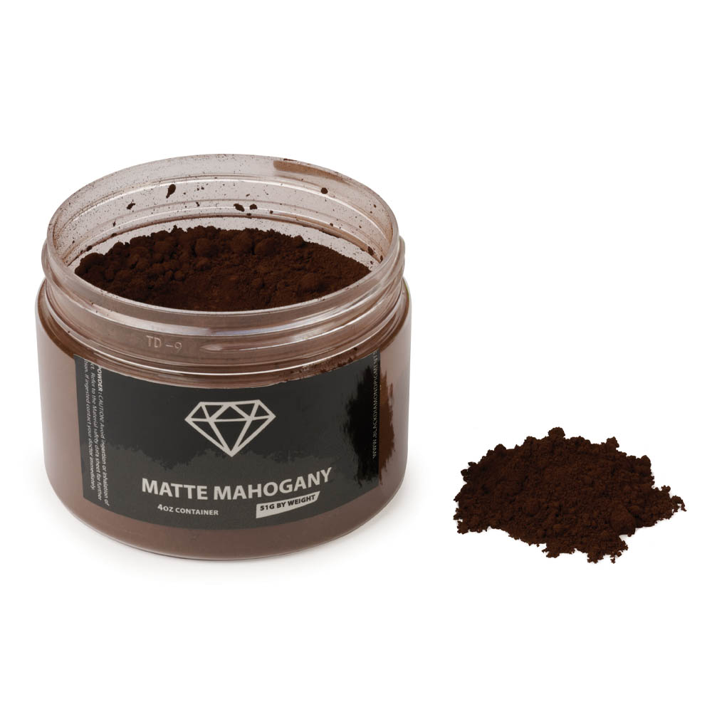 product: Black Diamond Pigments Mica Powder - Matte Mahogany - 51 Grams shown