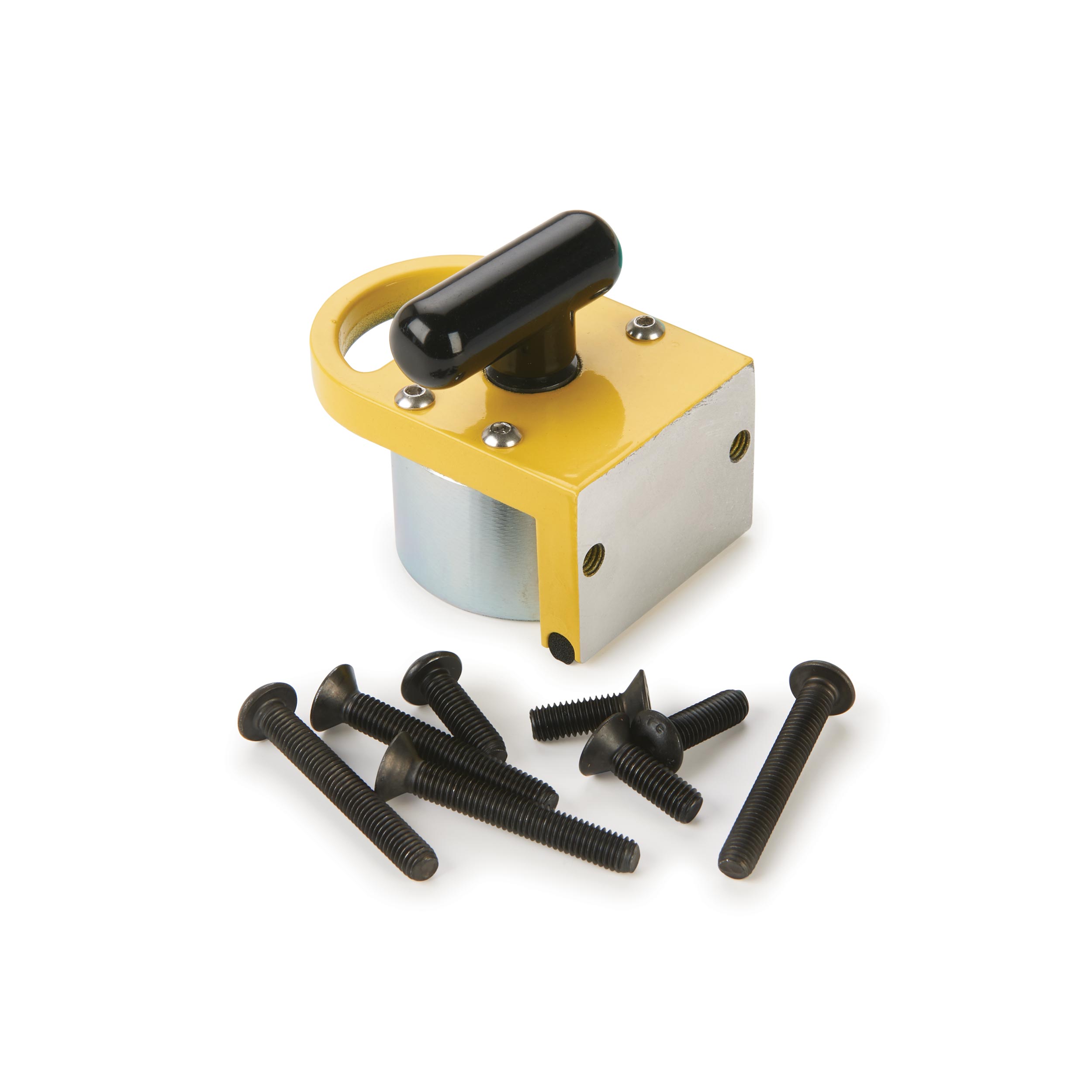 product: MagSwitch Magmount 150 GripRight 90° Switchable Magnet shown