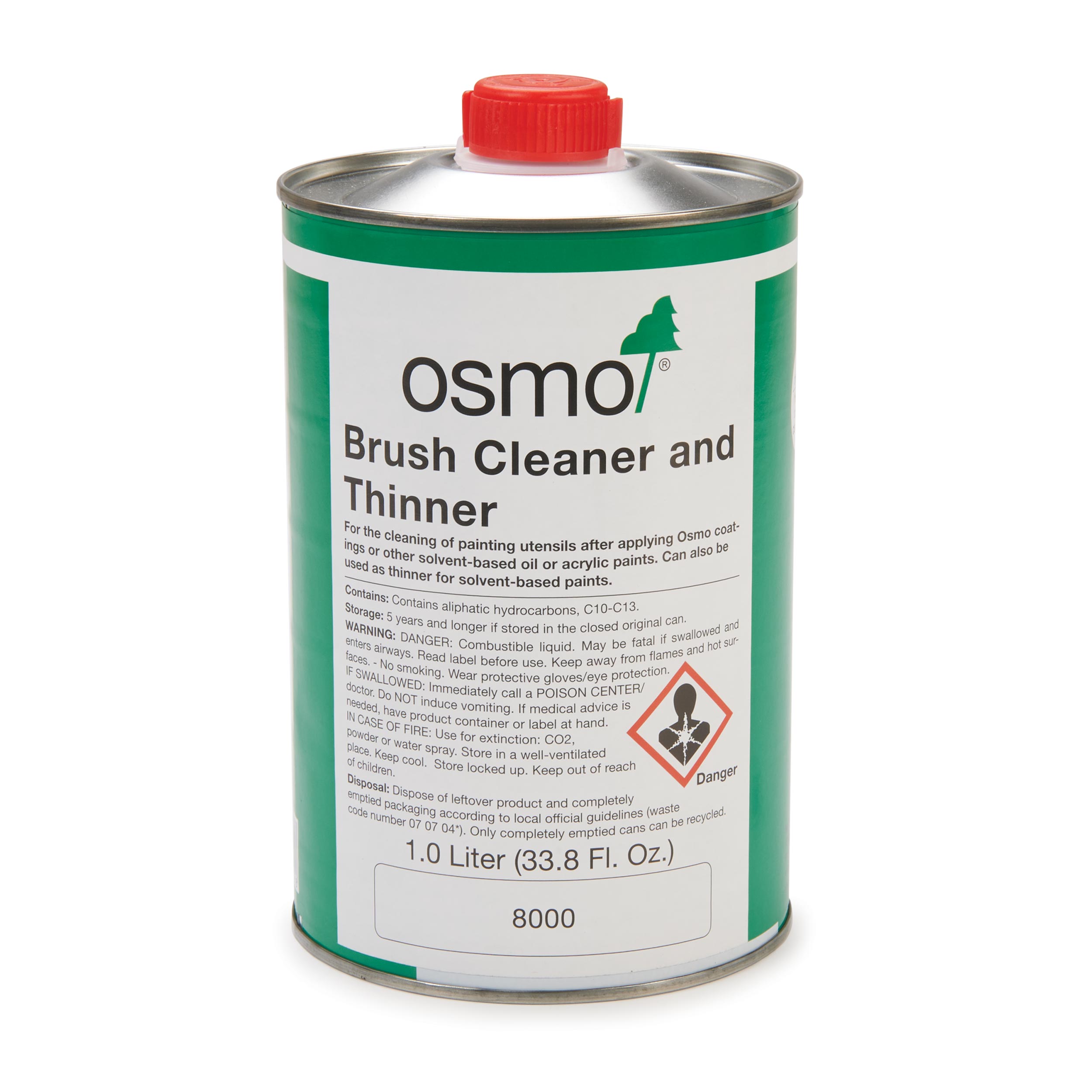 product: osmo Brush Cleaner and Thinner - 1 L shown