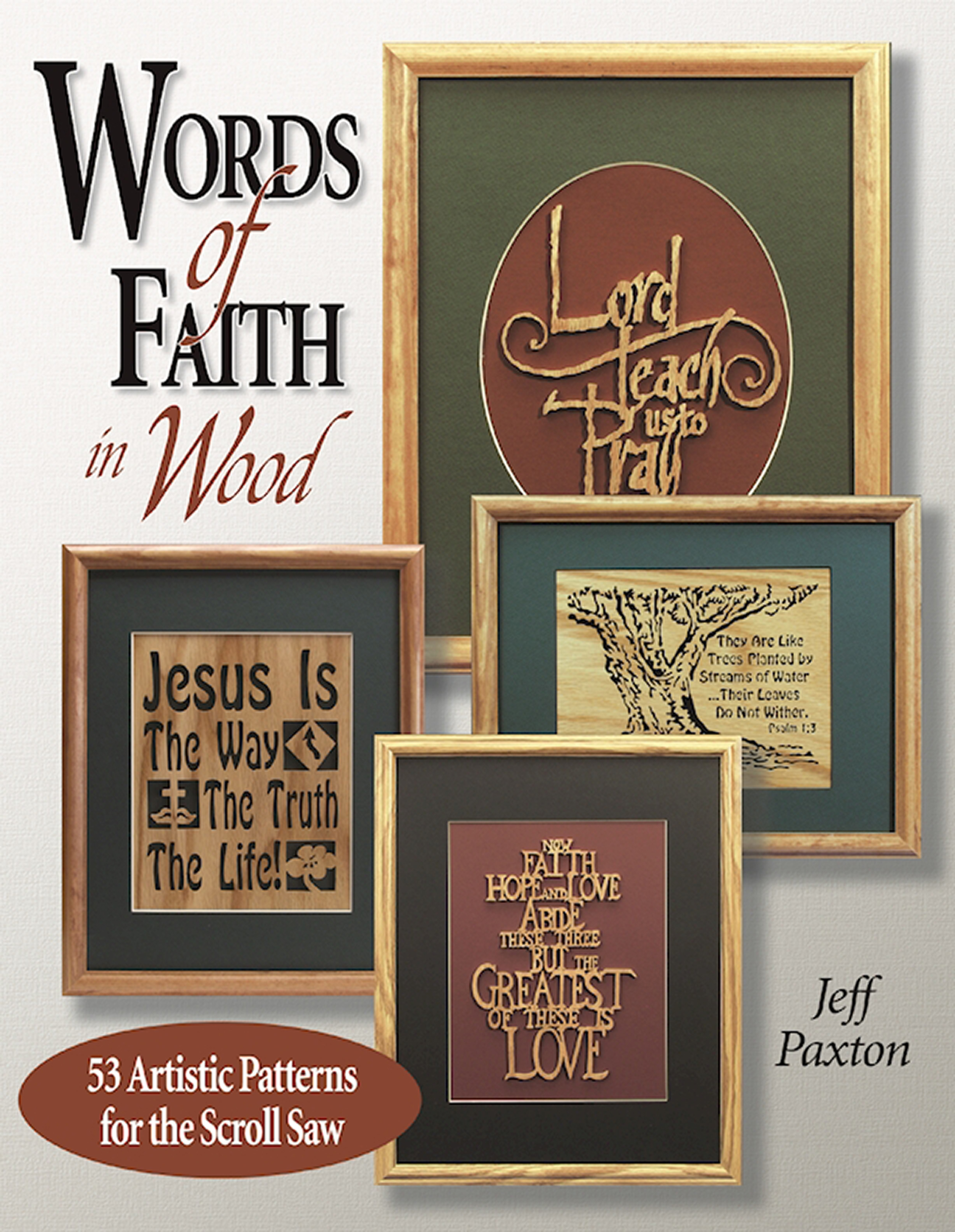 product: Fox Chapel Words of Faith in Wood shown