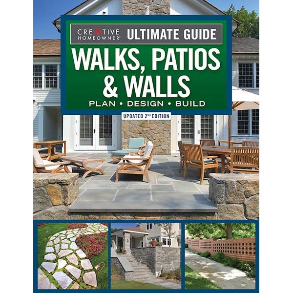 product: Fox Chapel Ultimate Guide to Walks, Patios, & Walls, Updated 2nd Edition shown