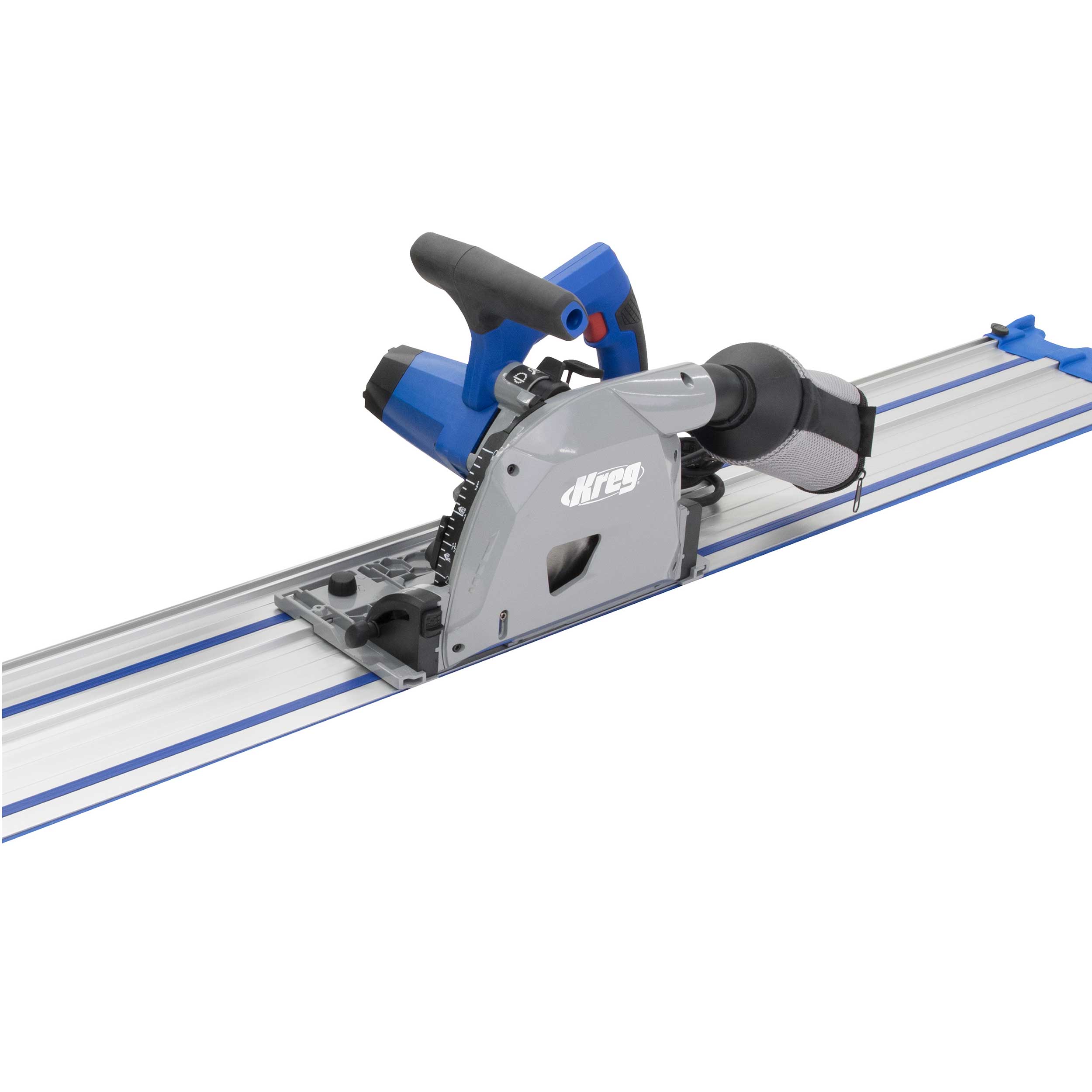 product: Kreg Adaptive Cutting System Saw and Guide Track Kit shown