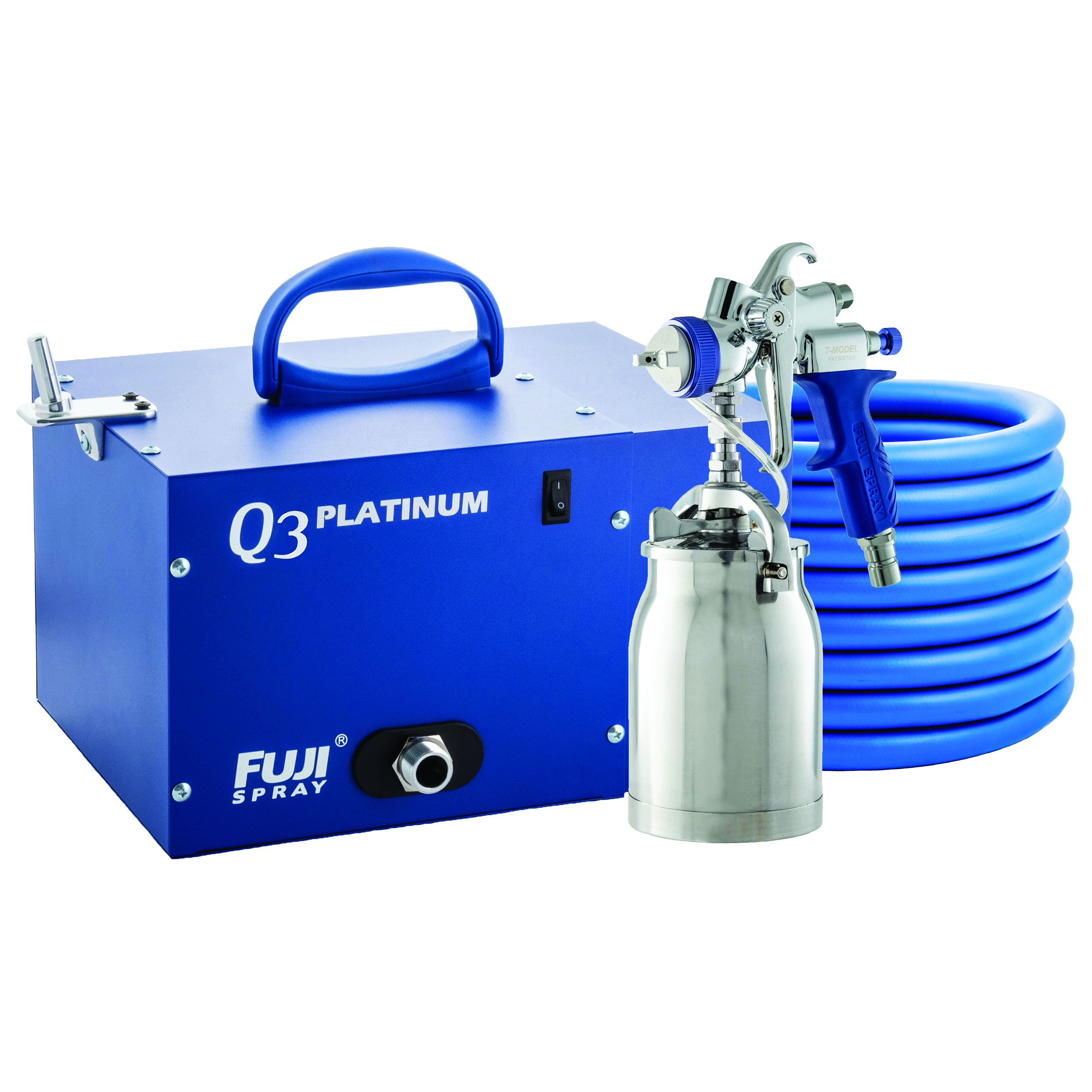 product: Fuji Spray Q3 PLATINUM - T-70 Quiet System shown
