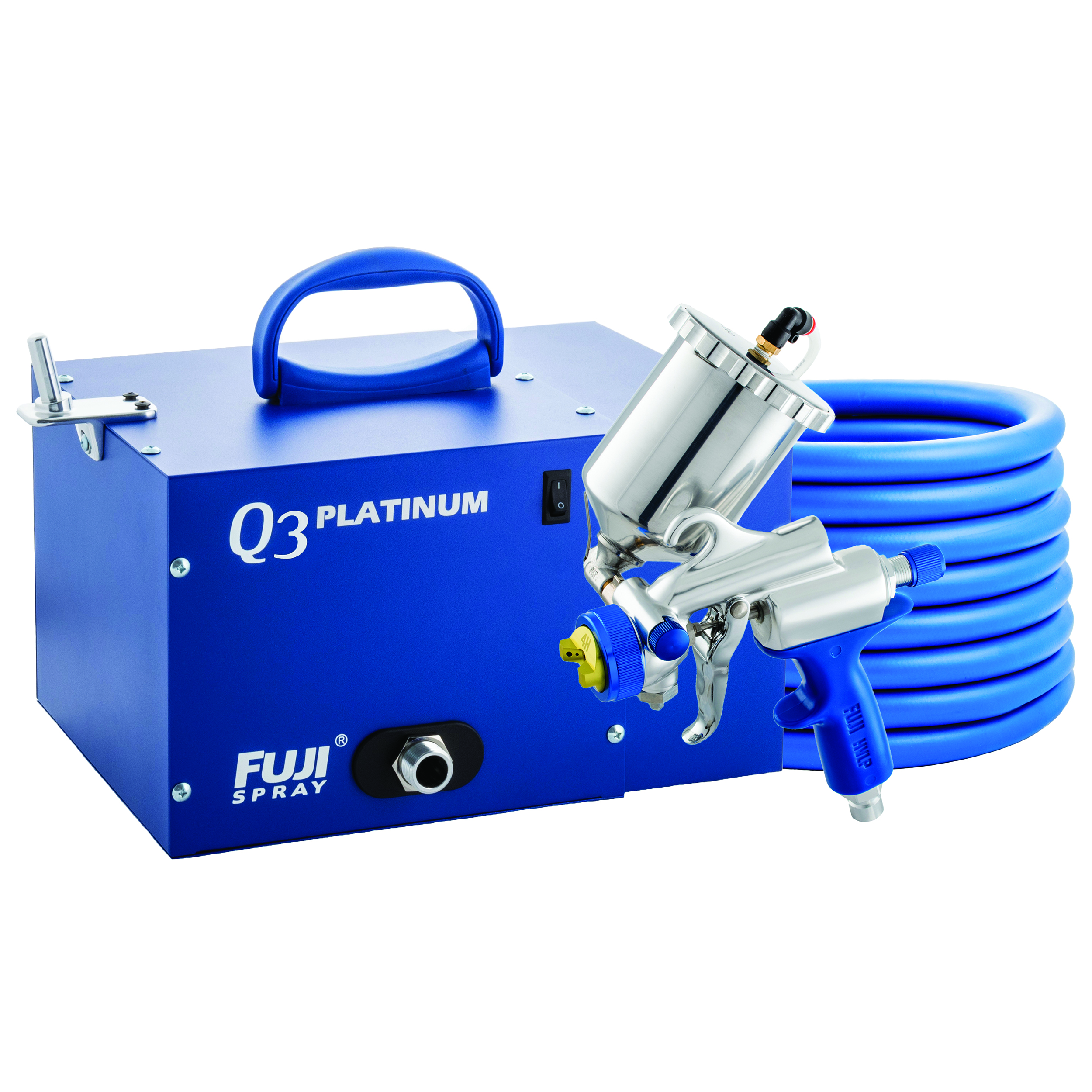 product: Fuji Spray Q3 PLATINUM - G-XPC Quiet System shown