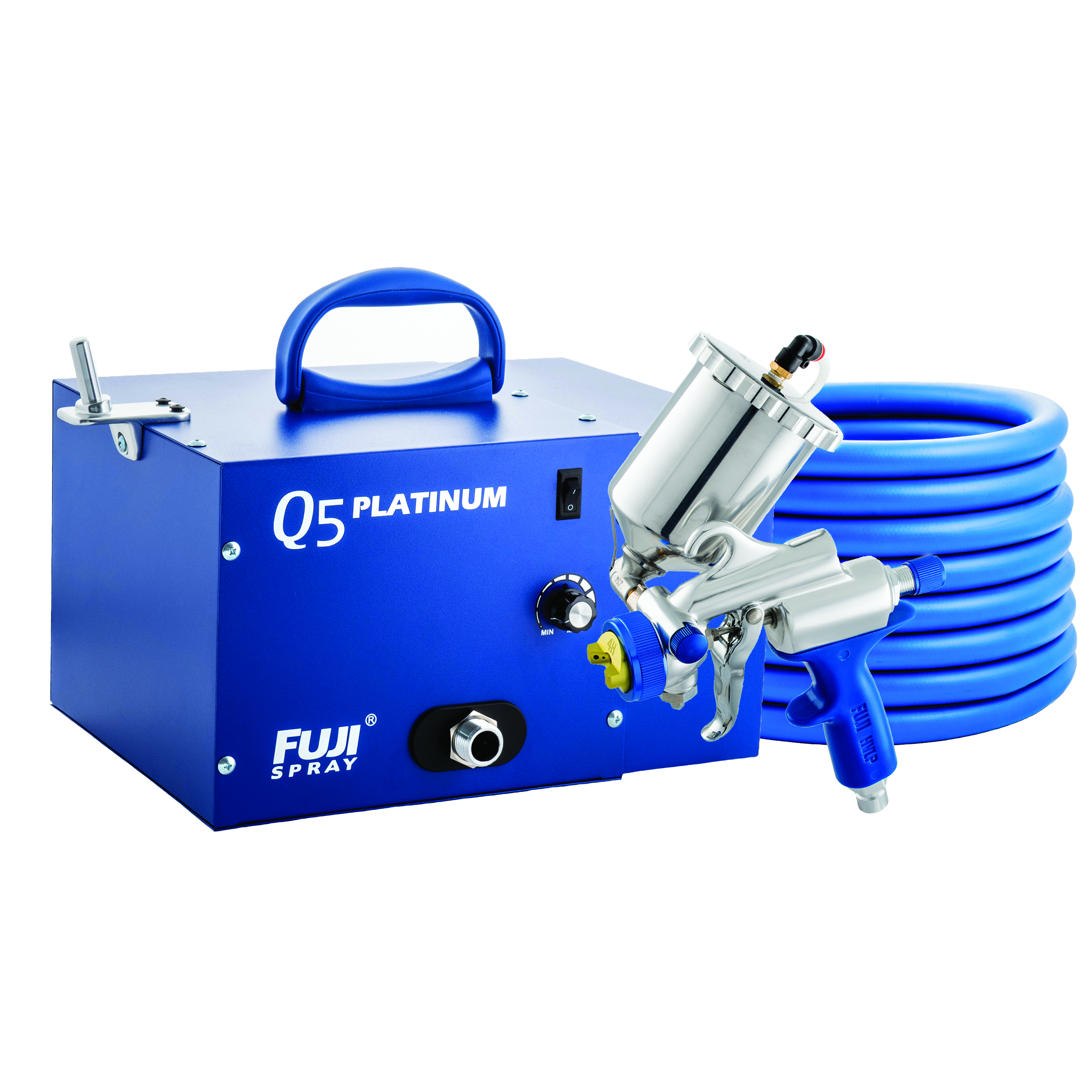 product: Fuji Spray Q5 PLATINUM - G-XPC Quiet System shown