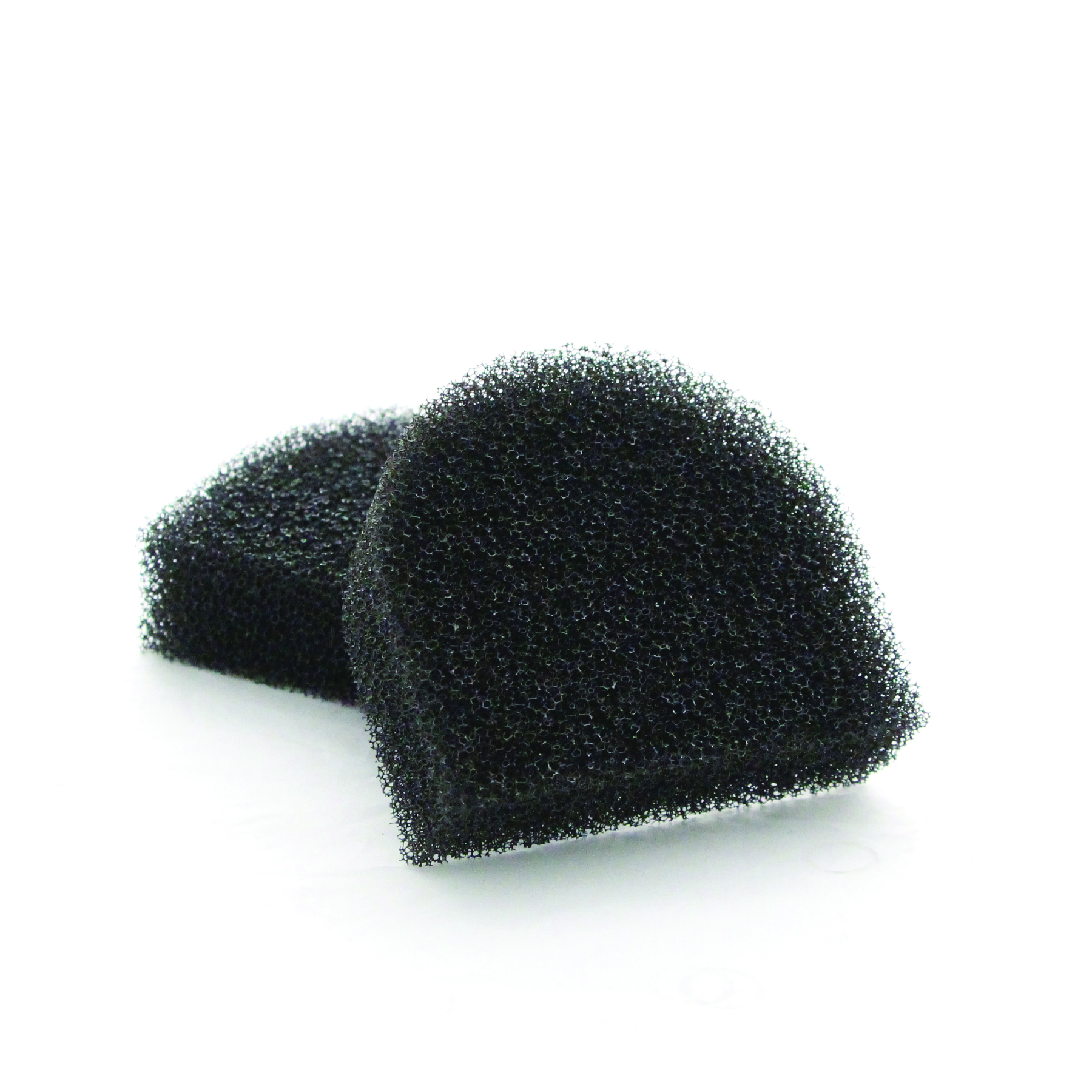 product: Fuji Spray Turbine Filters - Mini-Mite PLATINUM- Semi-Circle Shape shown