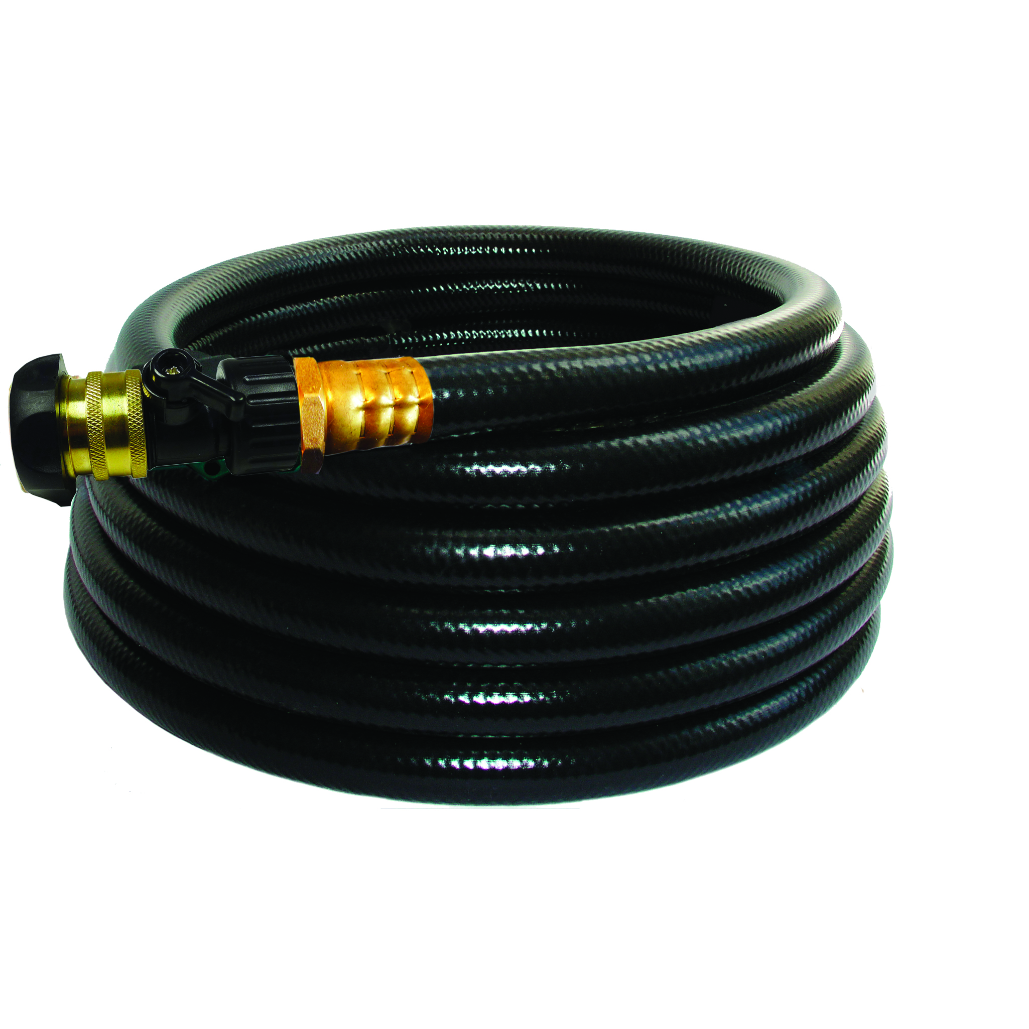 product: Fuji Spray Turbine Air Hose - 25 ft - Black shown