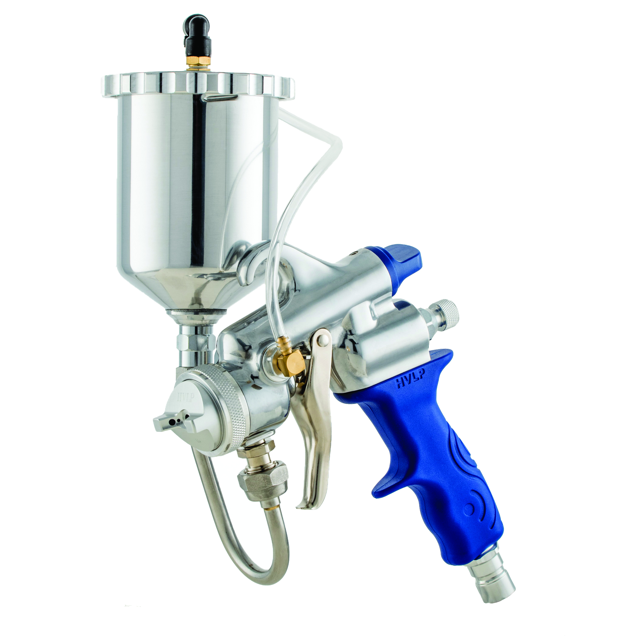product: Fuji Spray M-Model Gravity Feed Spray Gun - Blue - 1.3mm shown