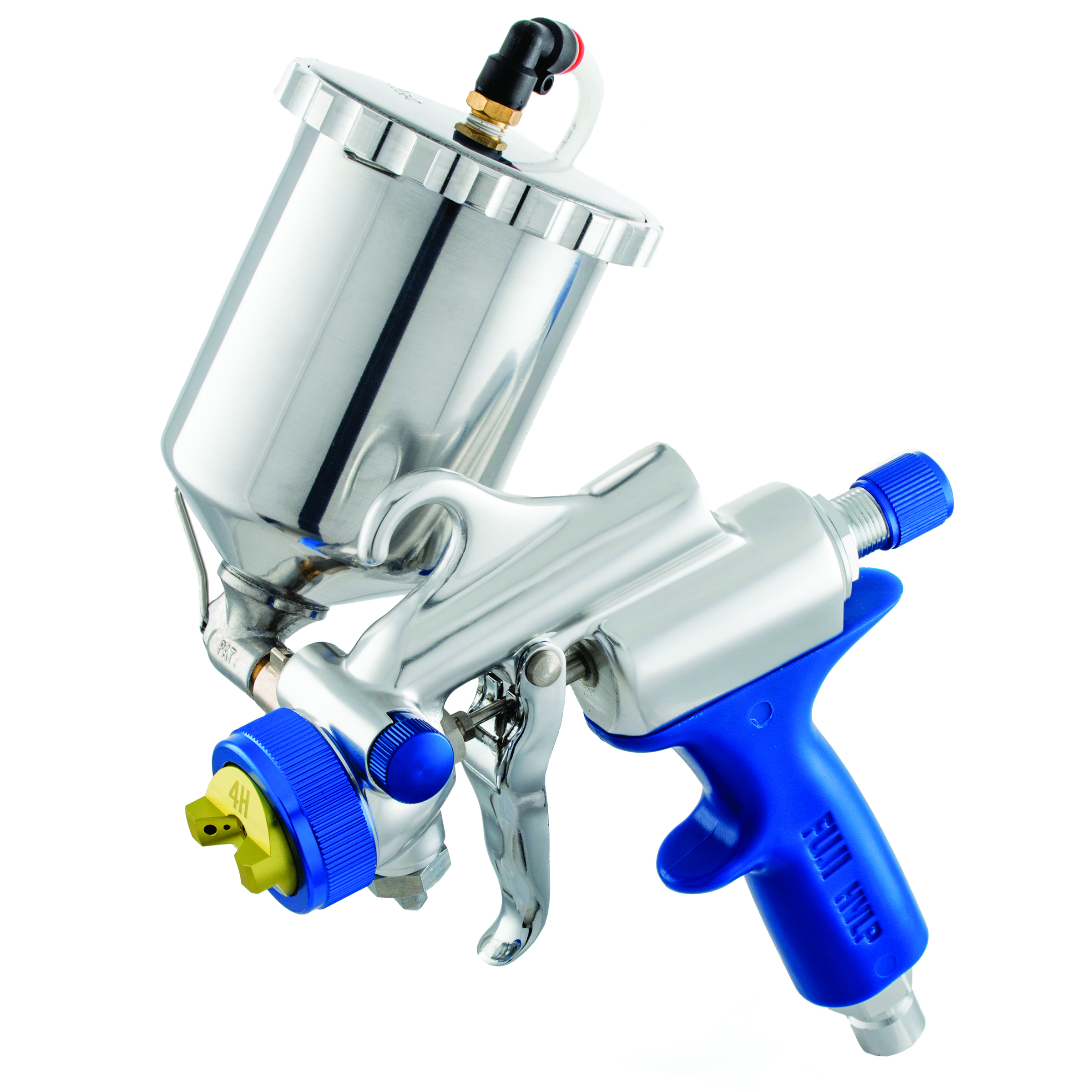 product: Fuji Spray G-XPC Side-Mounted Gravity Feed Spray Gun - Blue - 1.4mm shown