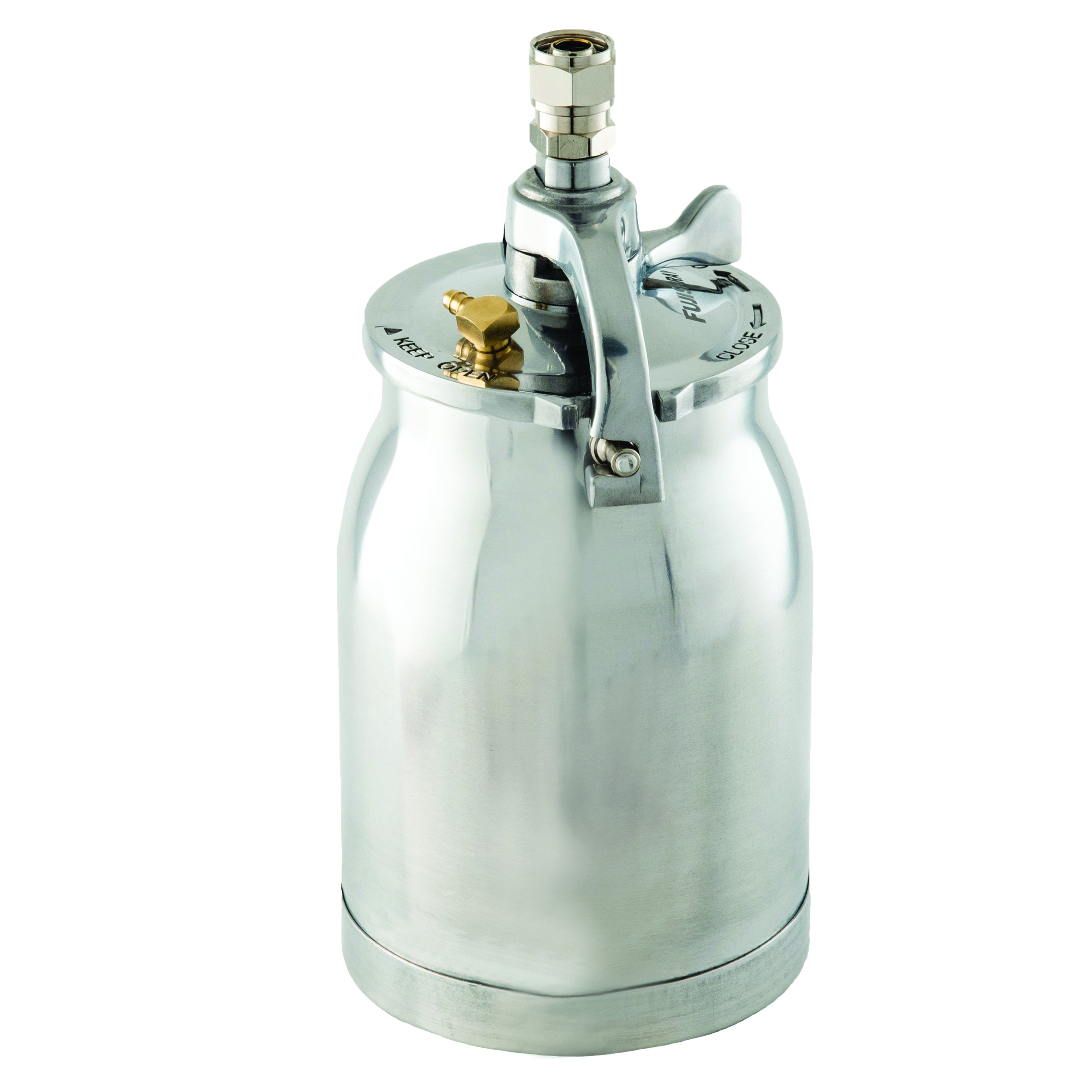 product: Fuji Spray Cup Assembly - 1Qt - Bottom Feed [90 Degree Nipple] shown