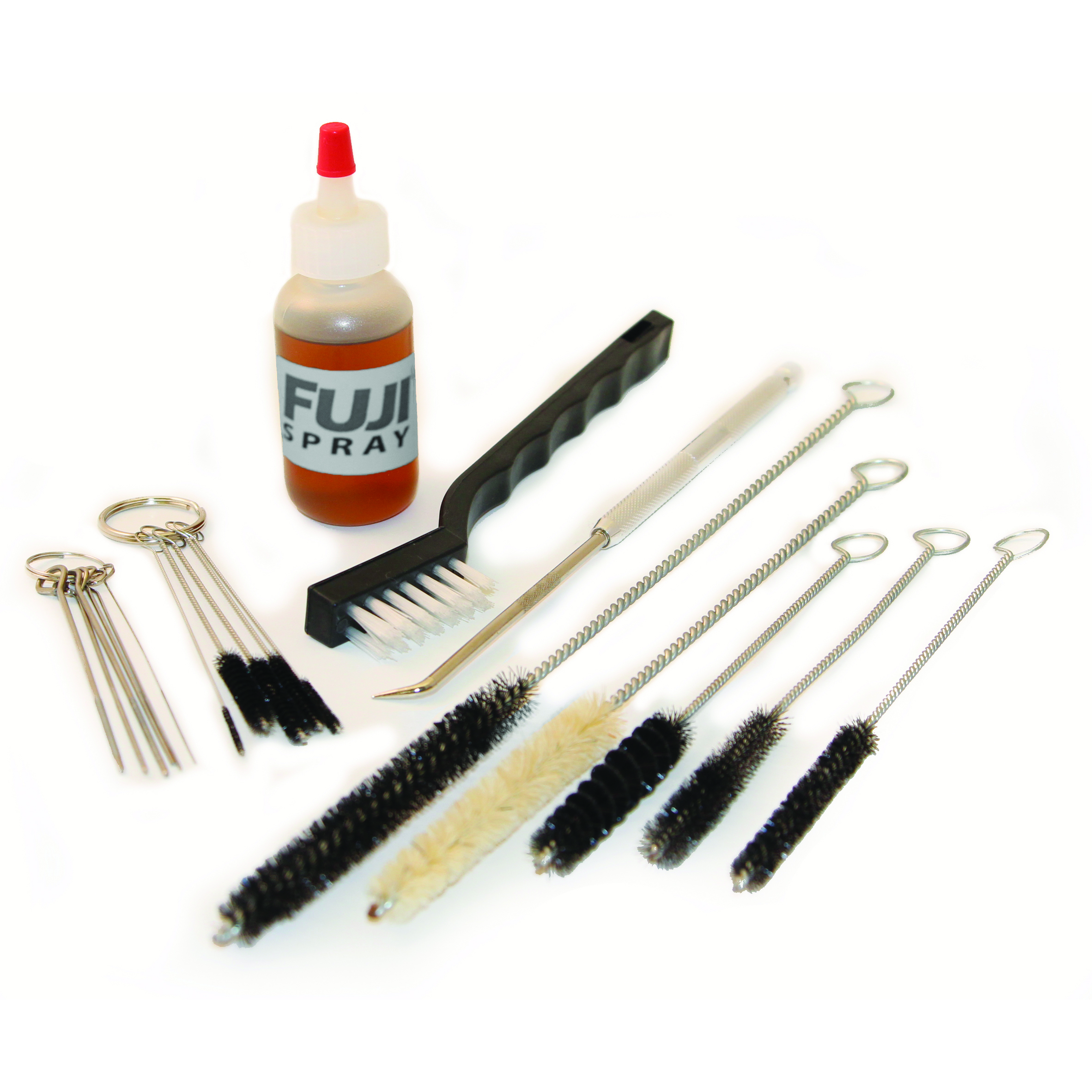 product: Fuji Spray Spray Gun Cleaning Kit [19pc w/ Lubricant] shown
