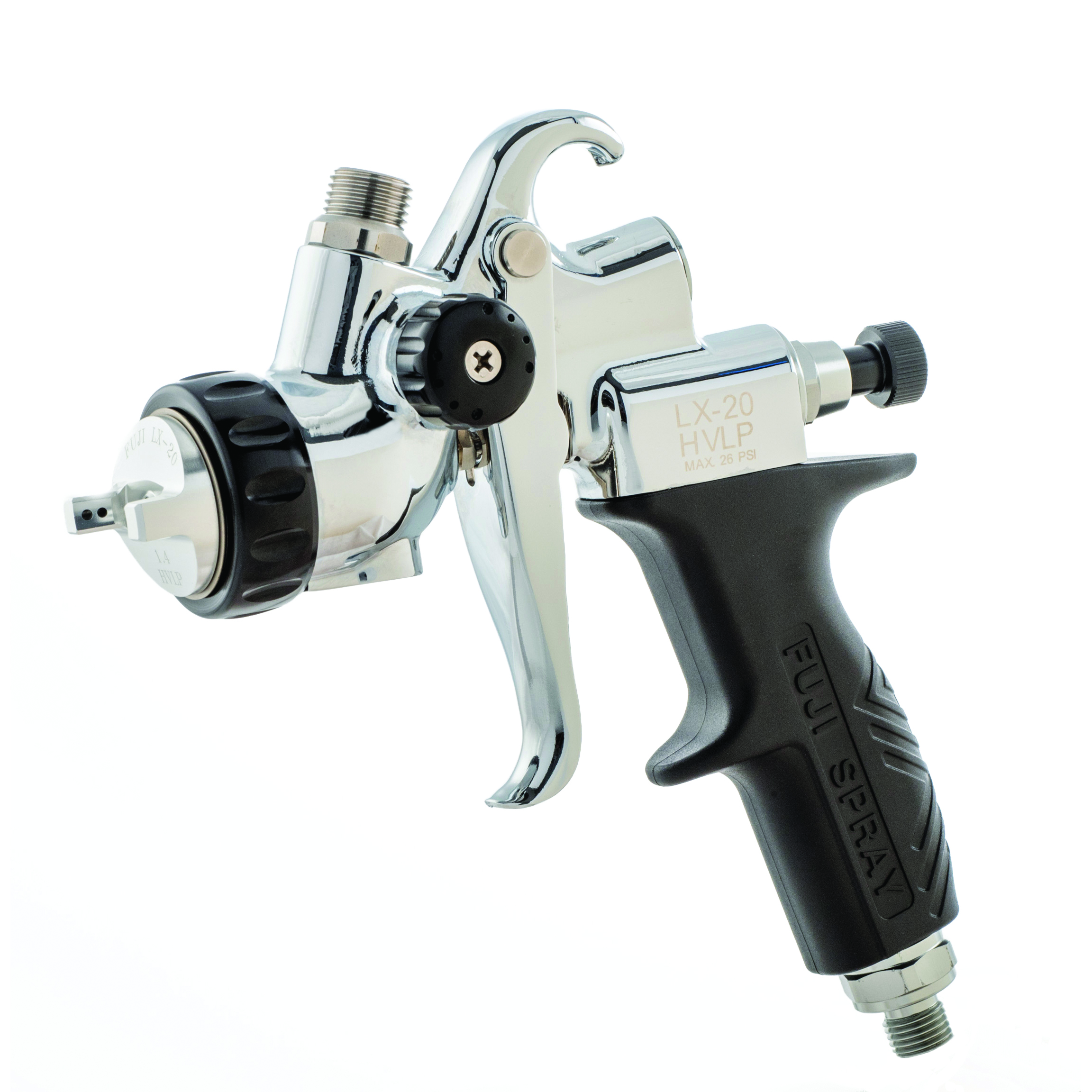 product: Fuji Spray LX-20 Gravity - 1.4mm - No Cup + Kit [Extra 1.2mm, 1.7mm] shown