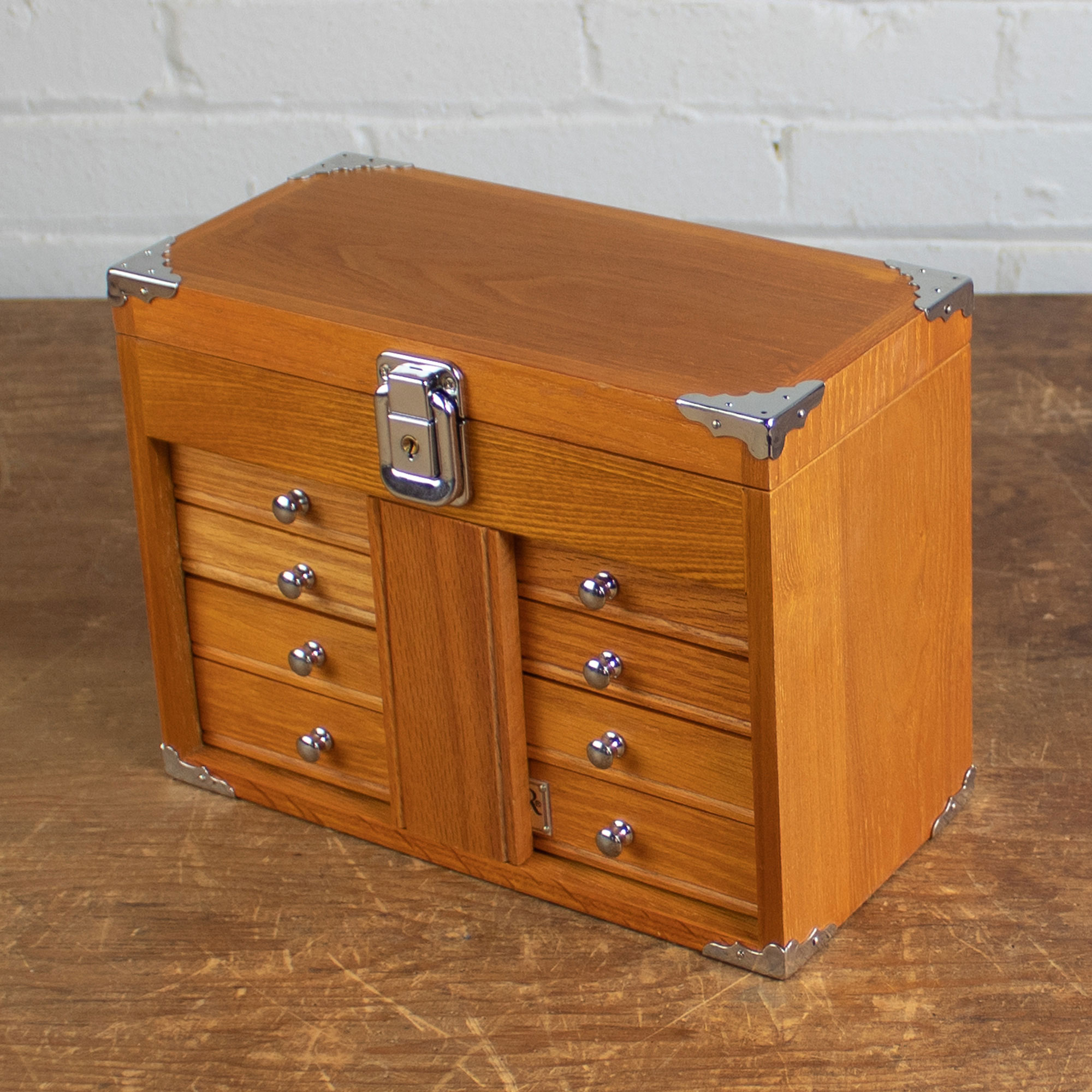 product: Gerstner International Oak Mini Max Chest, Model GI-T10 shown