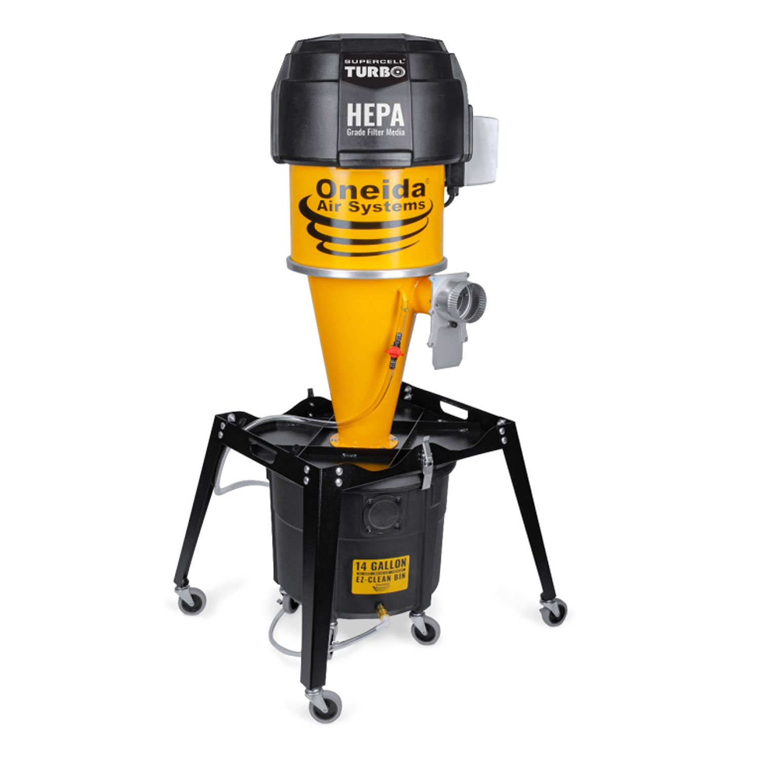 product: Oneida Air Systems Supercell Turbo High-Pressure 14 Gal. Portable Freestanding shown