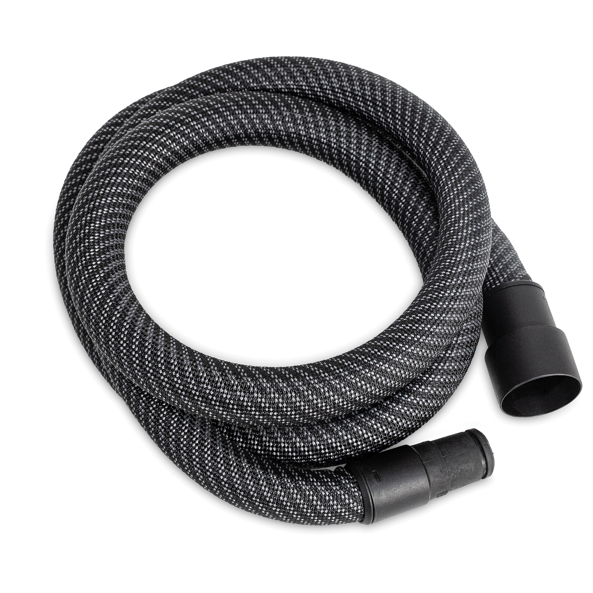 product: Shaper Woven Dust Hose for Origin Handheld CNC Router shown