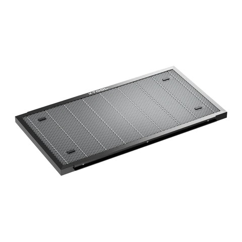 product: xTool Honeycomb Working Panel for P2 Laser Cutter and Engraver shown