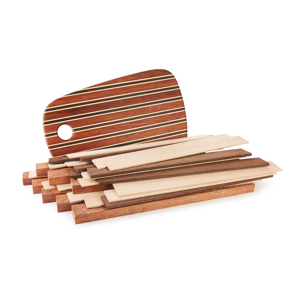 product: Woodcraft Woodshop Exotic Cutting Board Kit - 1-1/2