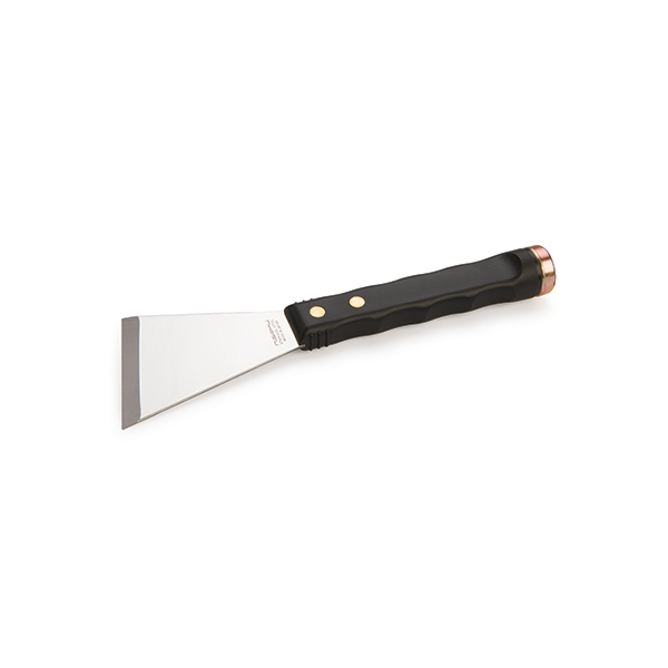 product: Nisaku Stainless Steel Scraper with Hammer Top and Bias Blade shown