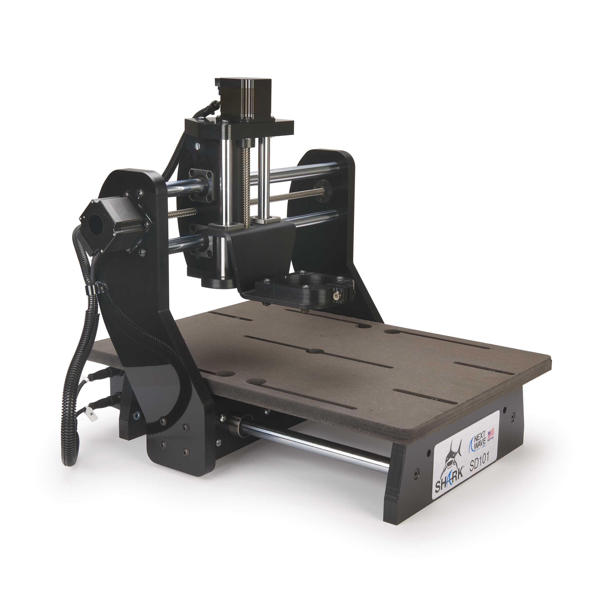 product: Next Wave SHARK SD101 CNC Machine shown