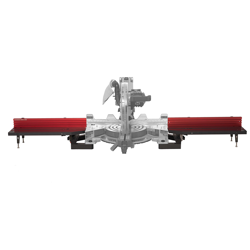 product: Red House Tools EZ-Wings BASIC 4' Portable Miter Saw Station shown