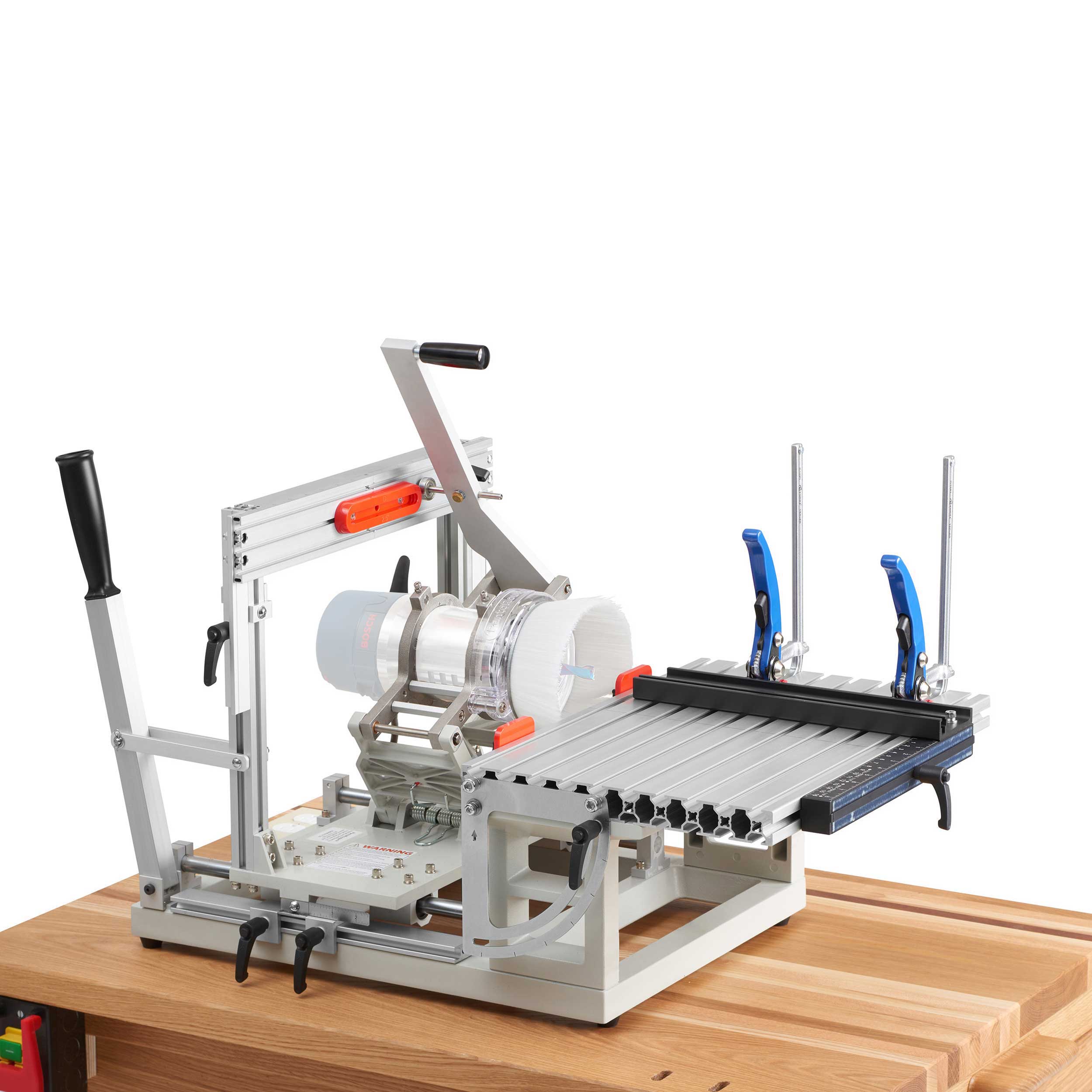 product: PantoRouter Pro Woodworking Package - Precision Router Joinery Jig - Router Not Included shown