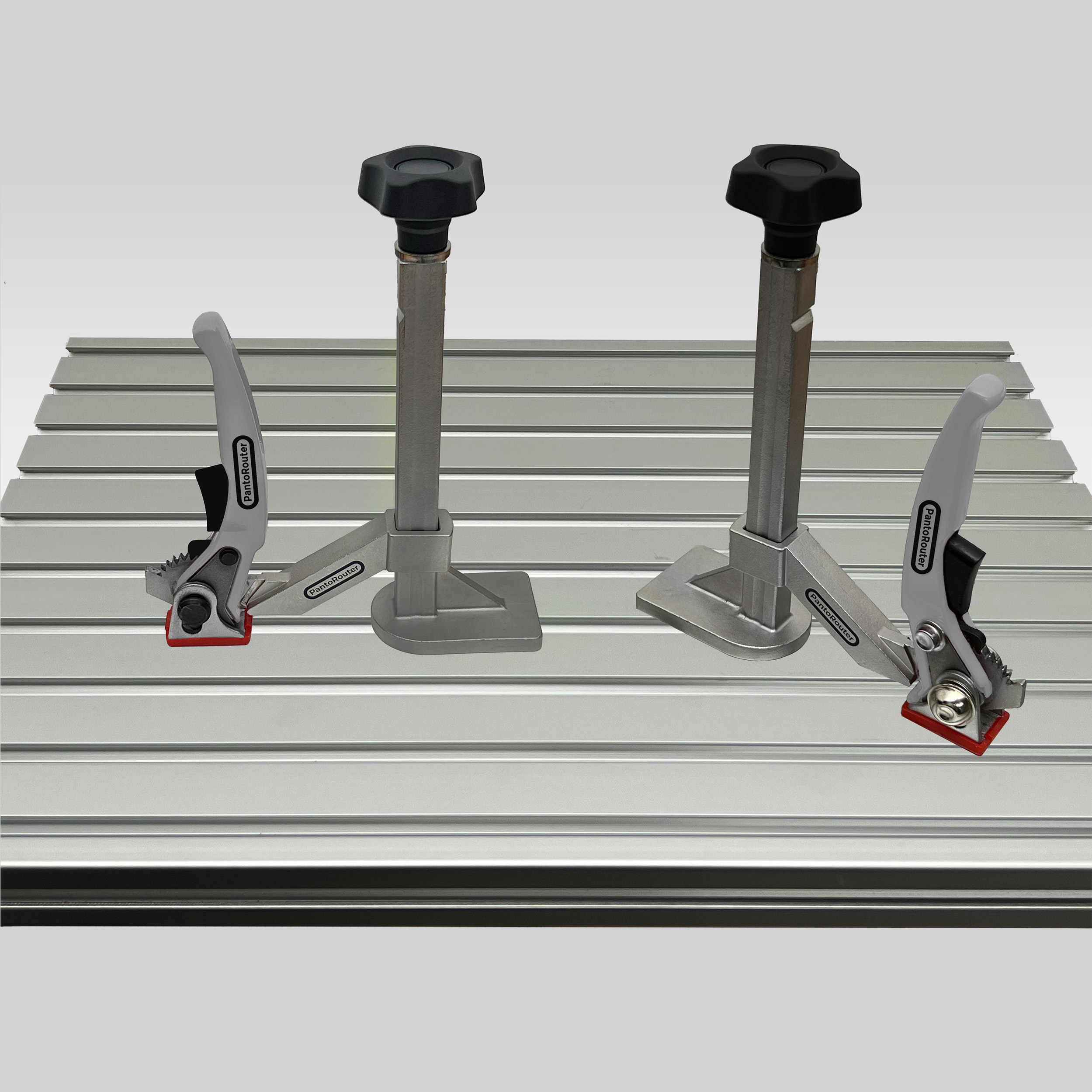product: PantoRouter Dual Lever Package with Stiffeners for PantoRouter shown