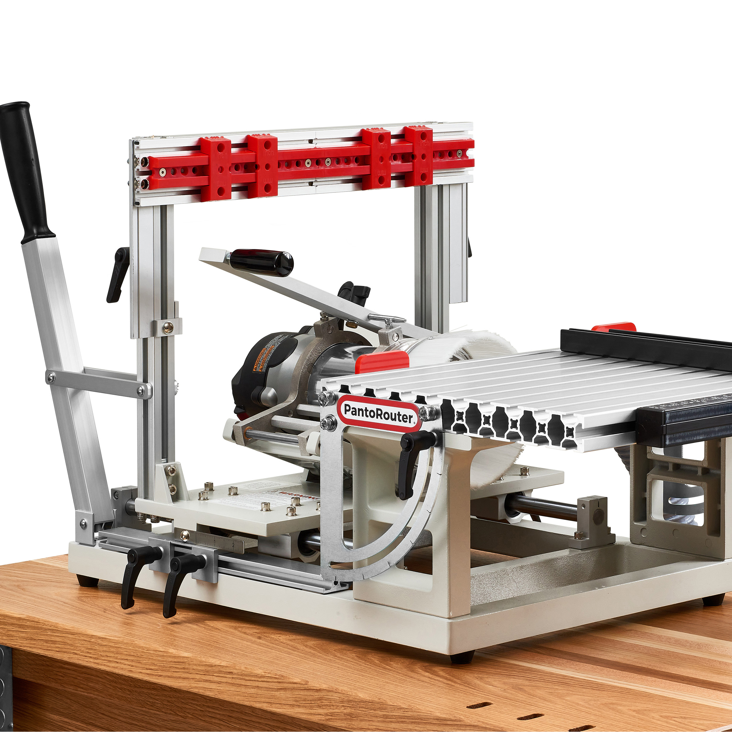 product: PantoRouter Slot Mortise and Tenon Template for PantoRouter shown