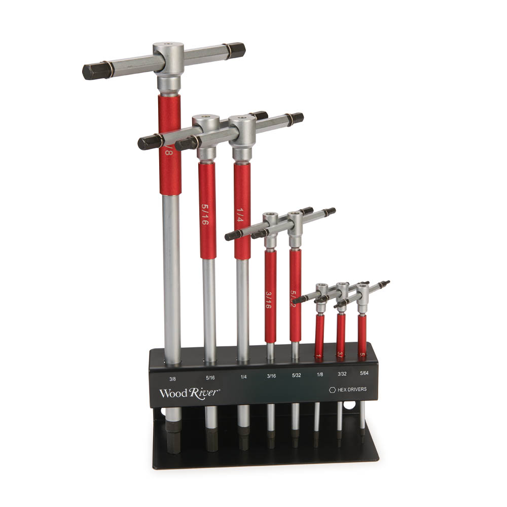 product: WoodRiver Spinner Wrench Set - Imperial shown