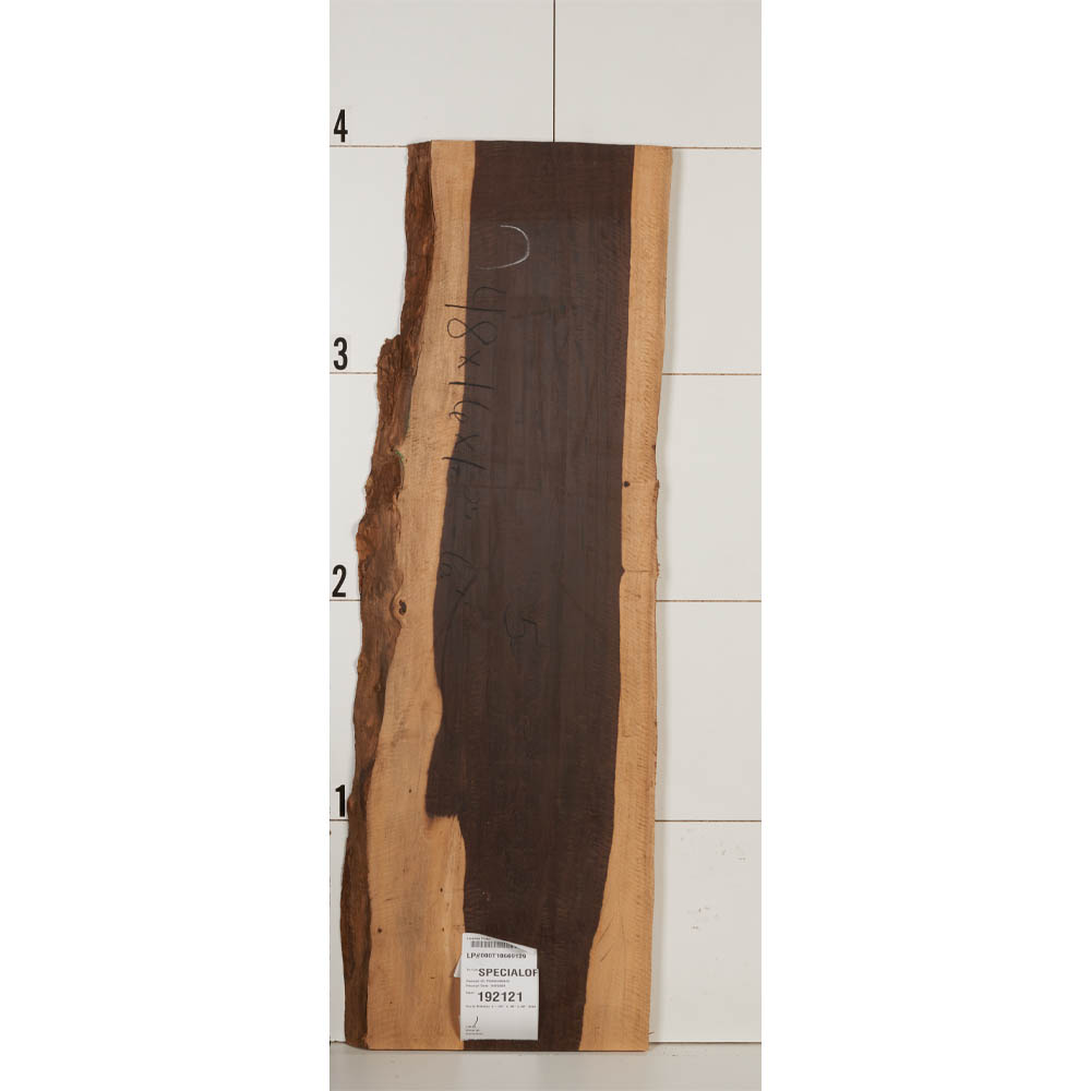 product: Woodcraft Woodshop Curly Katalox Slab - 1-1/4