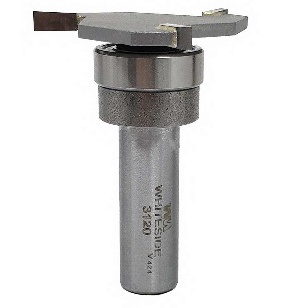 product: Whiteside 3120B Slot and Undercut Bit with B13 Bearing 1/4Kerf, 1/2D - 1/4