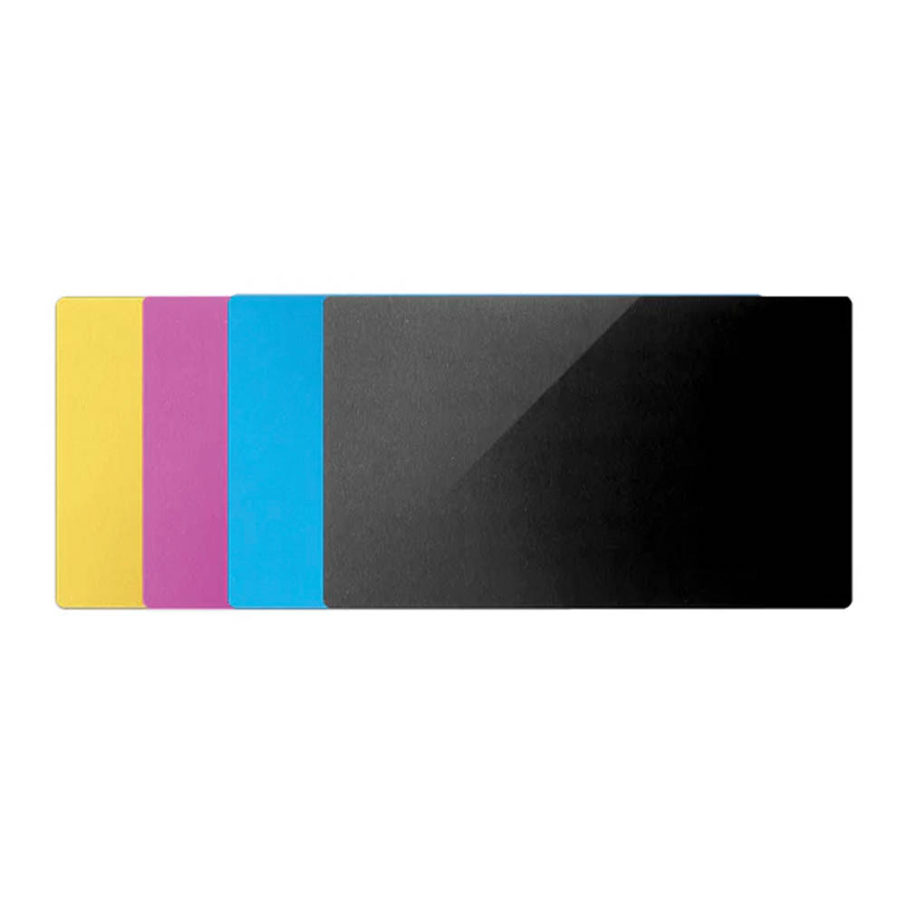 product: xTool Engravable Metal Business Cards - Multicolor Aluminum - 20 Piece shown