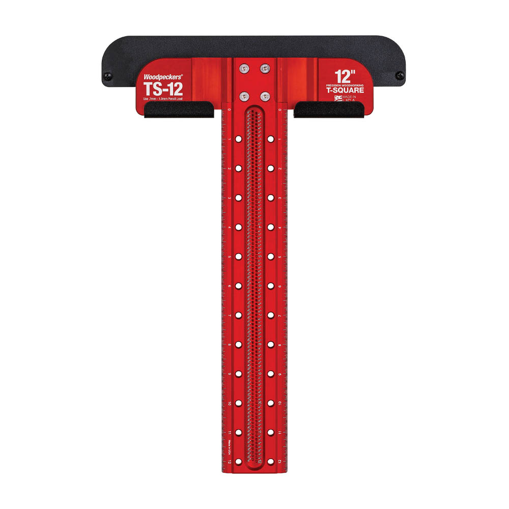 product: Woodpeckers Precision T-Square with Rack-It - 12
