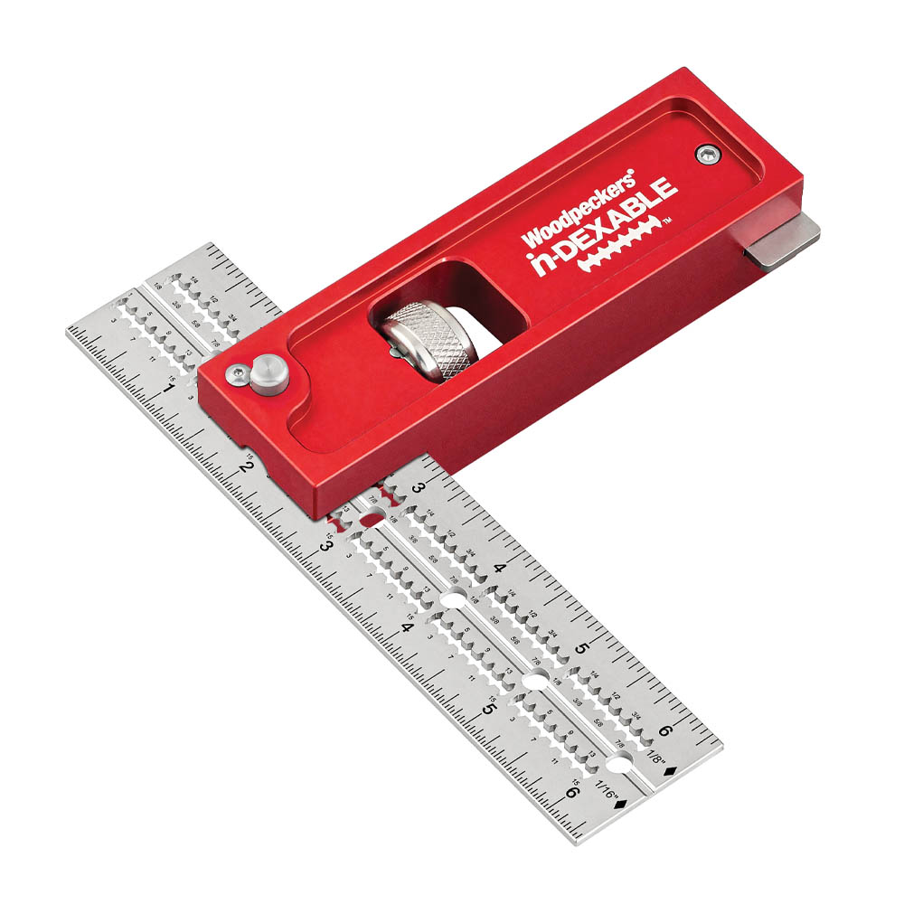 product: Woodpeckers Mini in-DEXABLE Double Square with Rack-It - 6